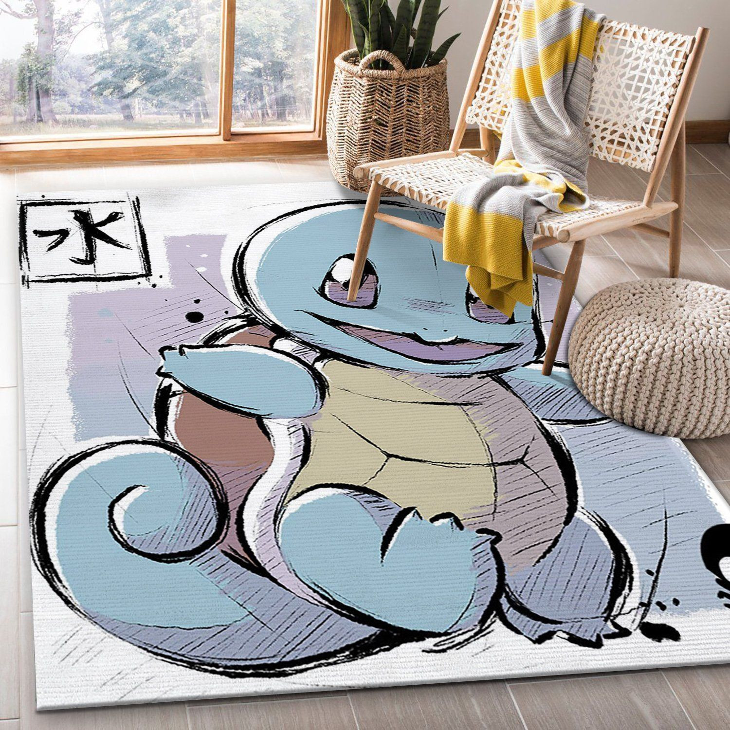 Water Disney Area Rug, Bedroom, Home Decor - Indoor Outdoor Rugs