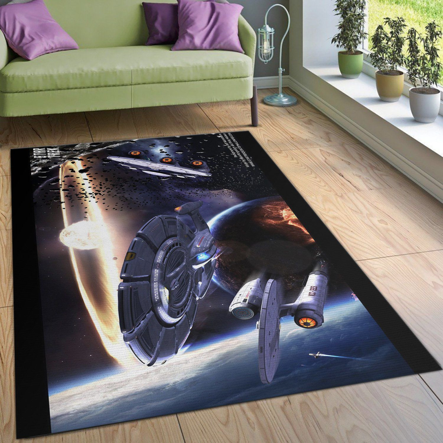 Star War Ver12 Noel Gift Rug Living Room Rug Home Decor Floor Decor - Indoor Outdoor Rugs