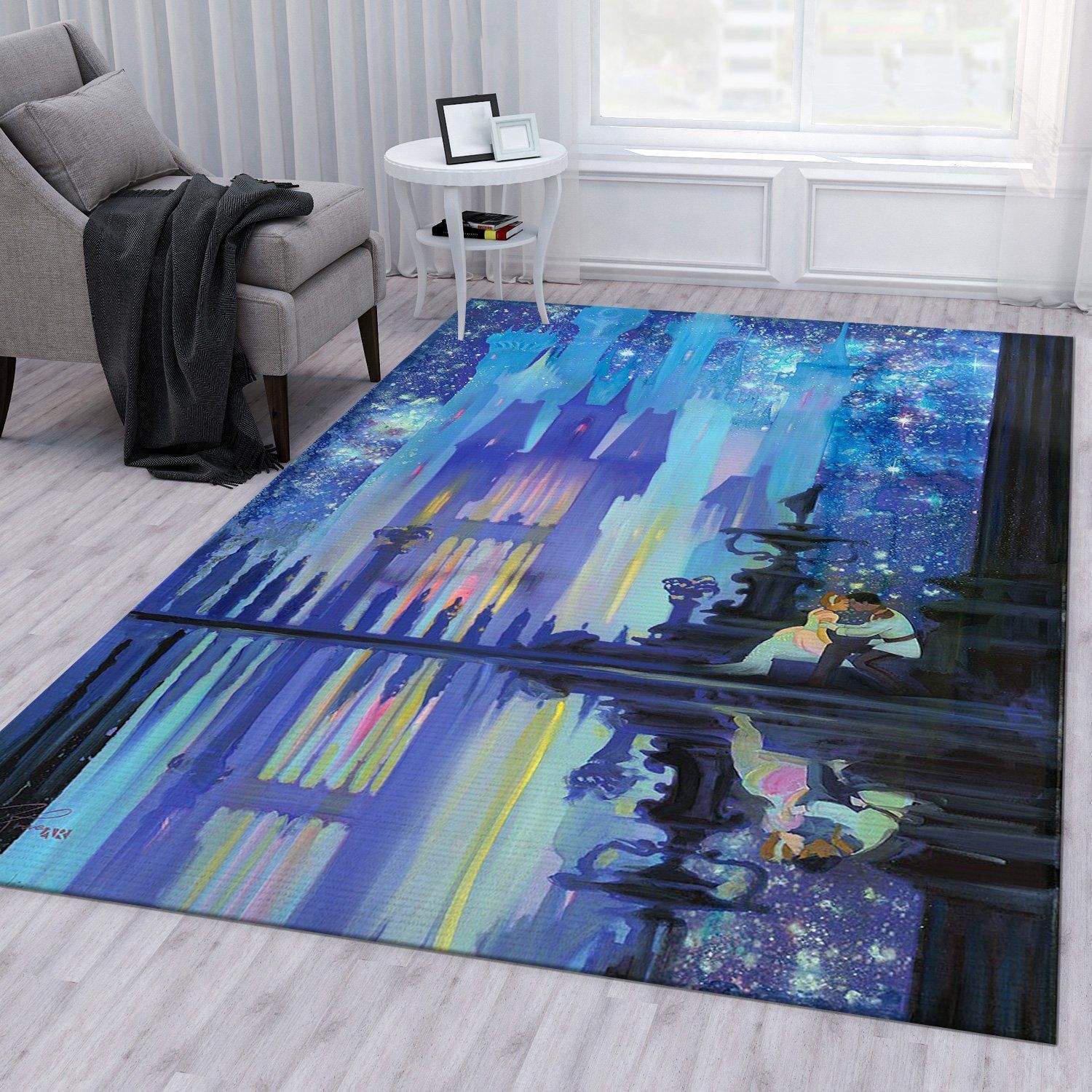 When Stars Collide Christmas Gift Rug Bedroom Rug Home Decor Floor Decor - Indoor Outdoor Rugs