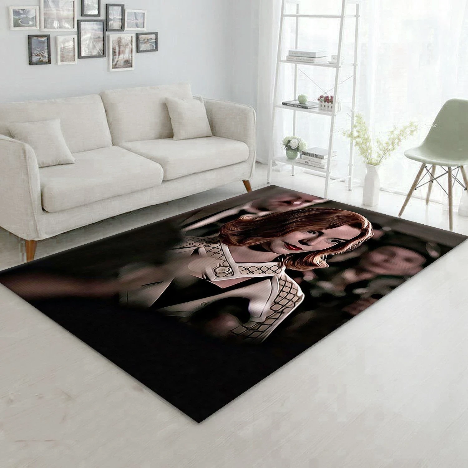 Queen Gambit Rug Bedroom Rug US Gift Decor - Indoor Outdoor Rugs