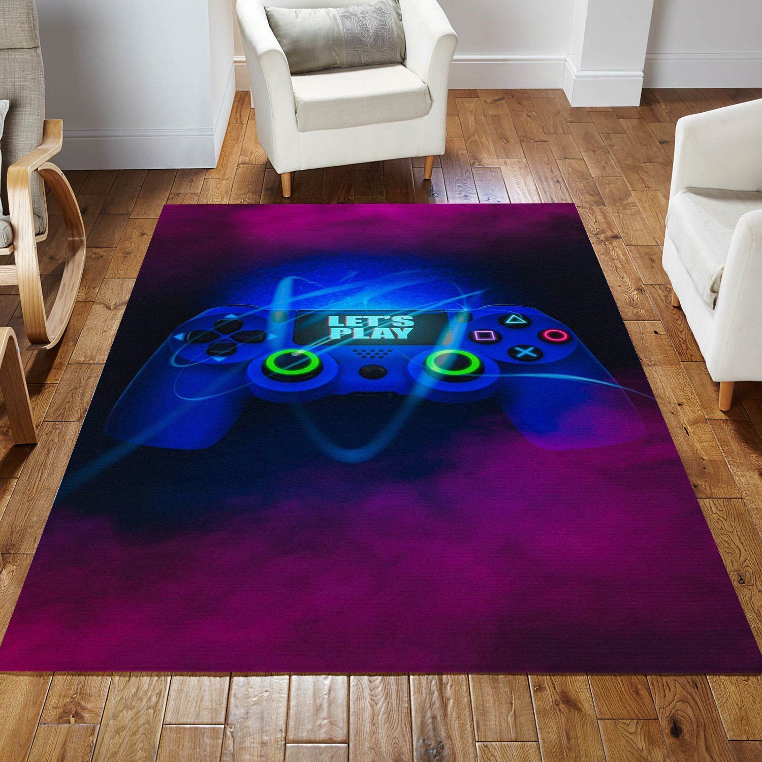 Playstation V17 Area Rug For Gift Bedroom Rug Home Decor Floor Decor - Indoor Outdoor Rugs