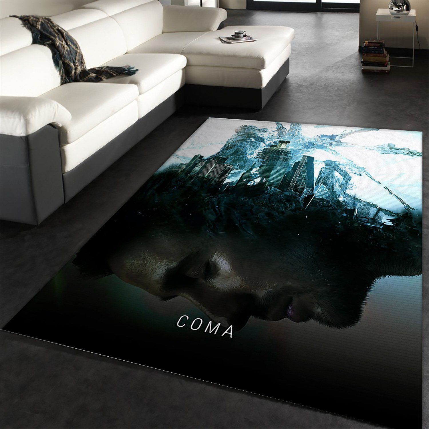 Koma Rug Art Painting Movie Rugs Christmas Gift US Decor - Indoor Outdoor Rugs