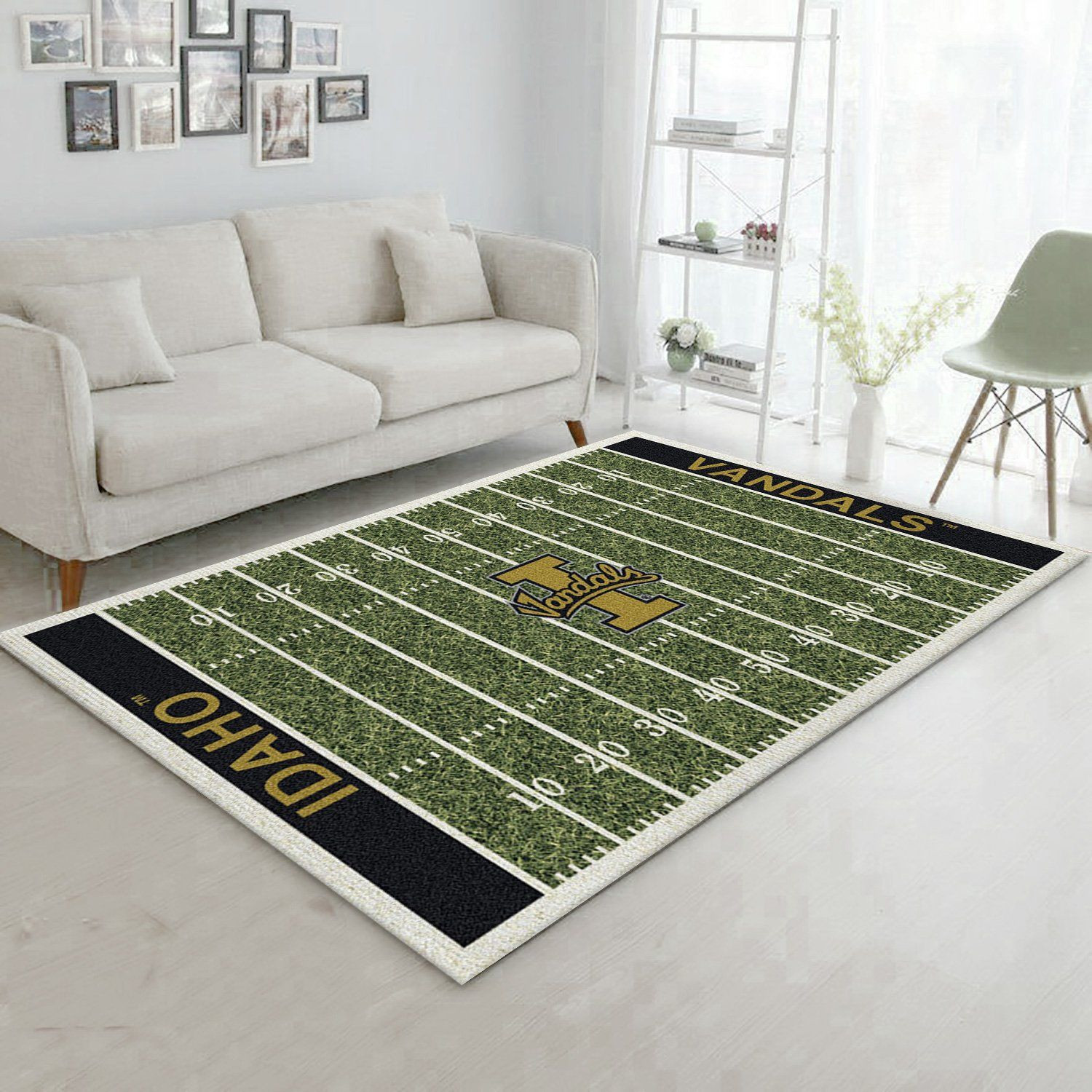 College Idaho NFL Team Logo Area Rug, Bedroom Rug, US Gift Decor - Indoor Outdoor Rugs