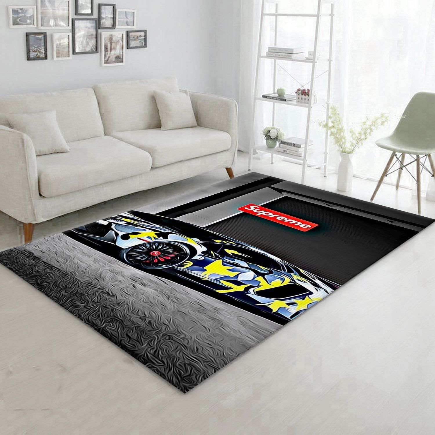 Supreme Lambo V2 Area Rug Living Room Rug US Gift Decor - Indoor Outdoor Rugs