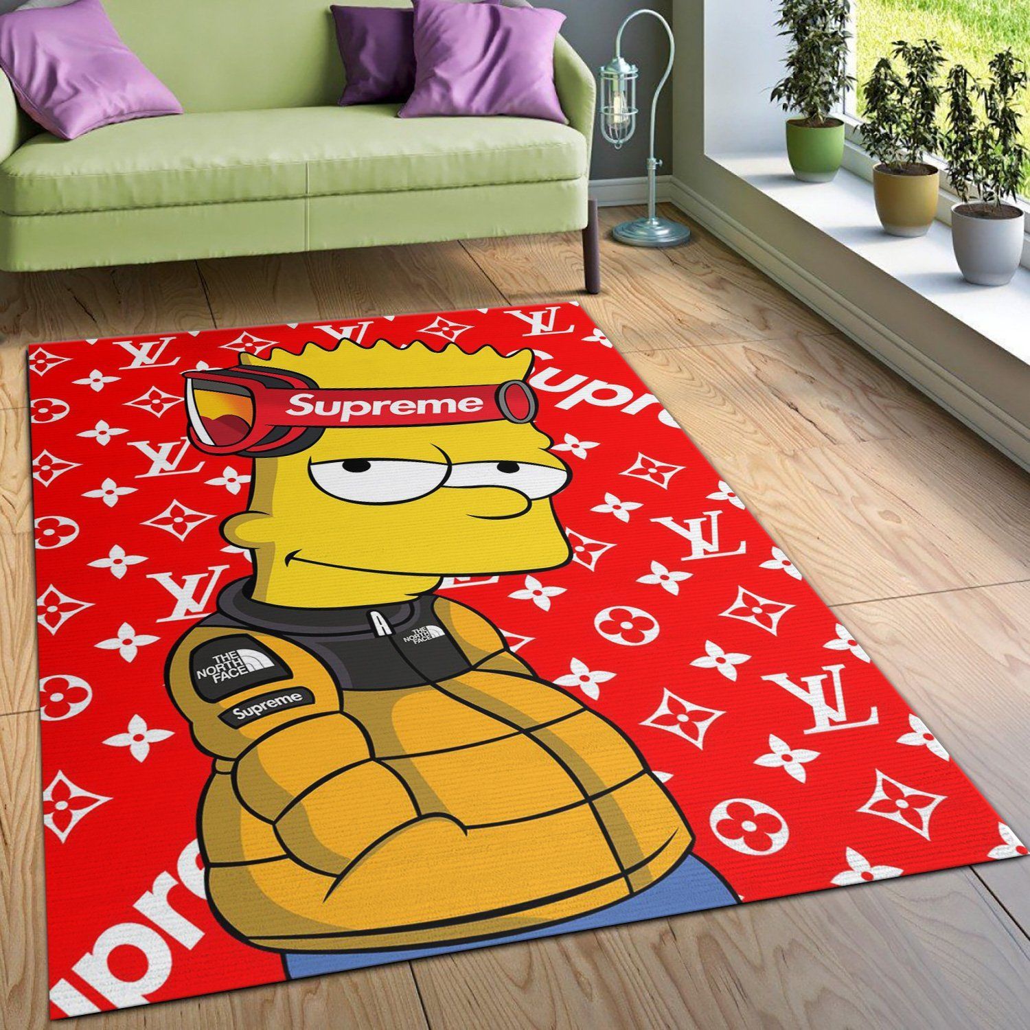 Barto Hypebeast Supreme Area Rugs Fashion Brand Rug Christmas Gift US Decor - Indoor Outdoor Rugs