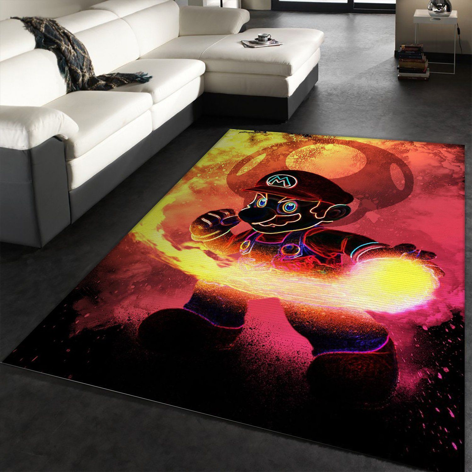 Soul Of The Red Plumber Area Rug Carpet, Kitchen Rug, US Gift Decor - Indoor Outdoor Rugs