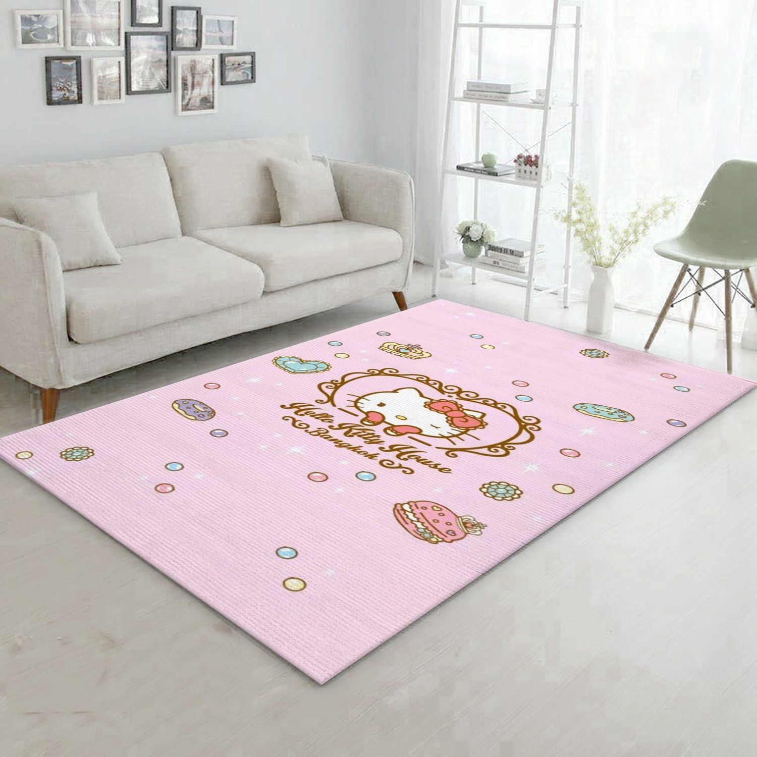 Hello Kitty 8 Rug Bedroom Rug Home US Decor - Indoor Outdoor Rugs