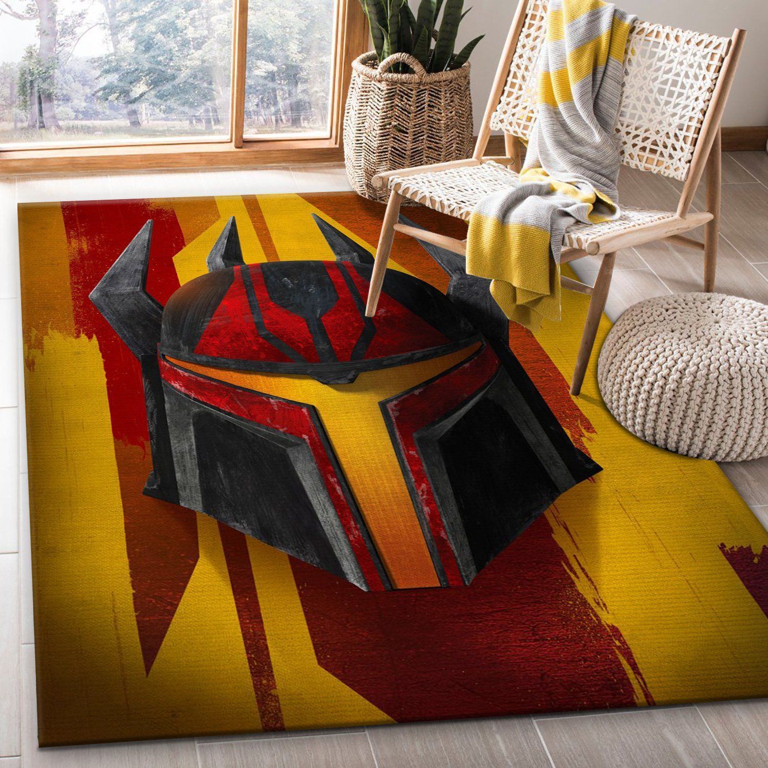 Gar Saxon Star War Rug, Bedroom Rug, US Gift Decor - Indoor Outdoor Rugs