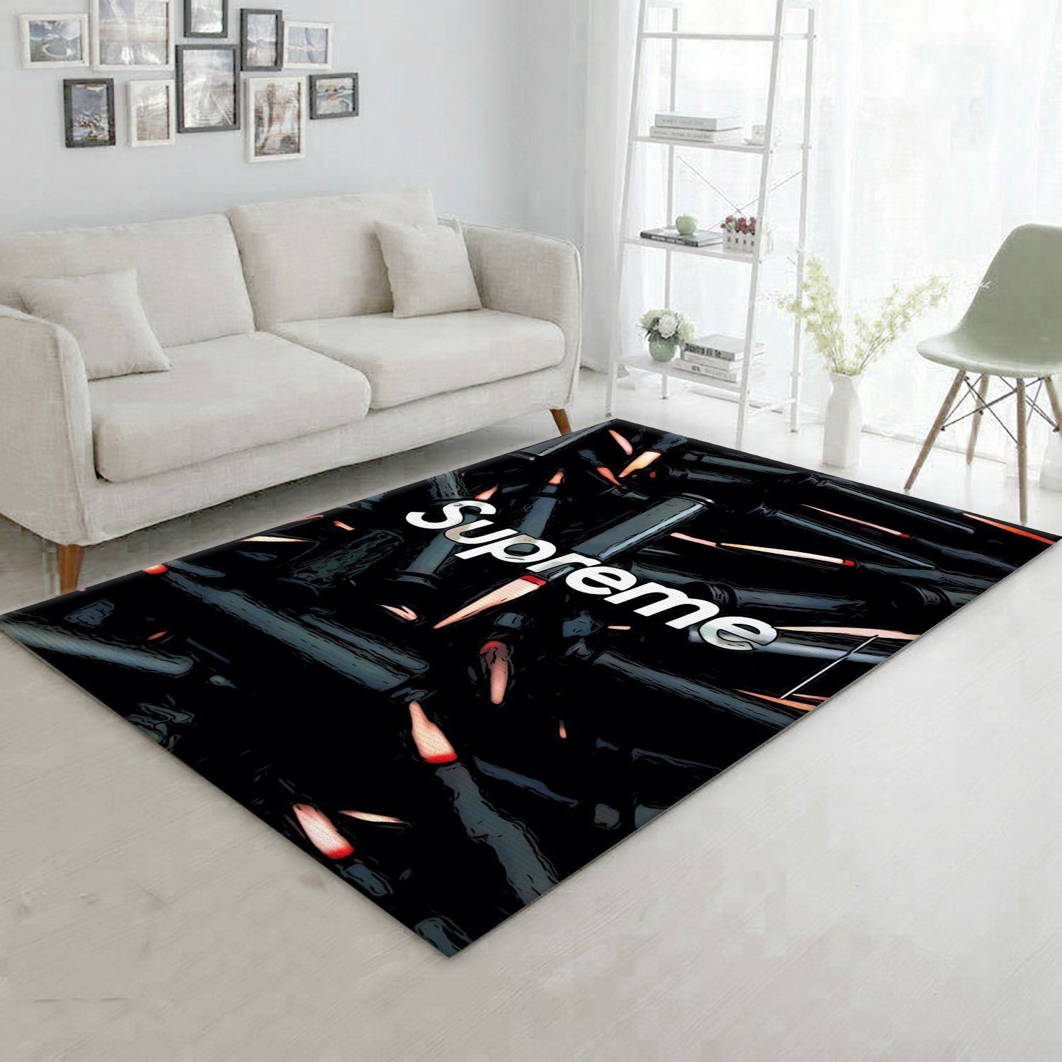 Supreme Rug Fashion Brand Rug Christmas Gift US Decor - Indoor Outdoor Rugs