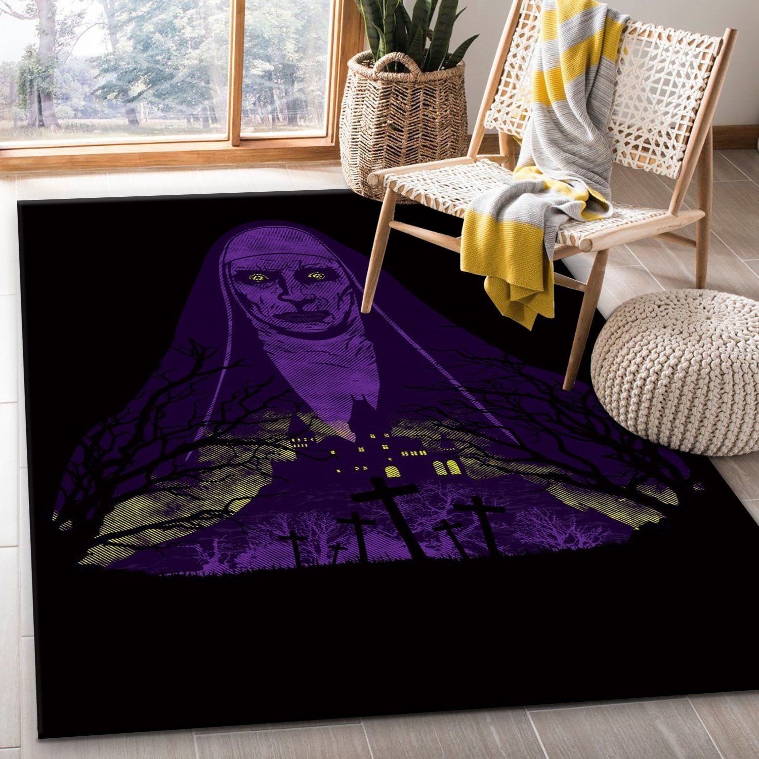 Haunted Past Area Rug Carpet, Living room and bedroom Rug, Christmas Gift US Decor - Indoor Outdoor Rugs