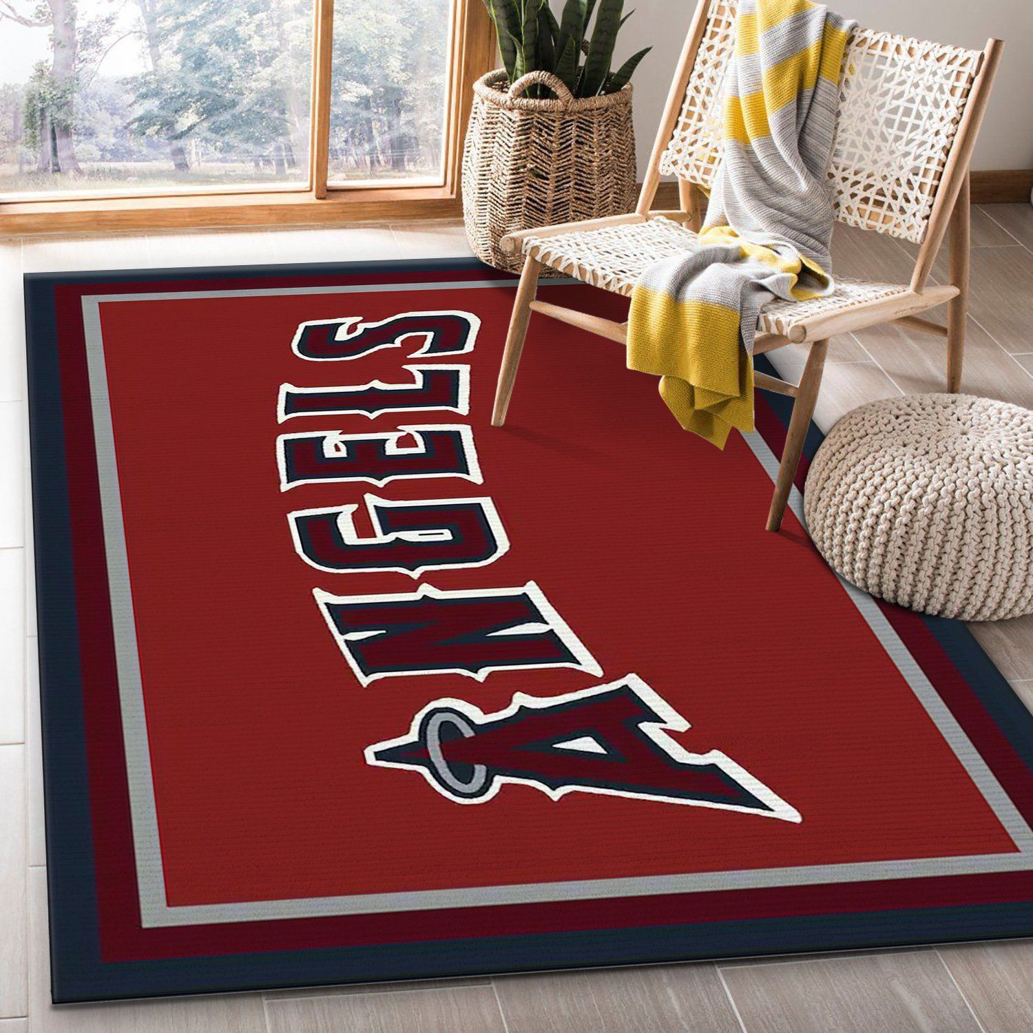 Los Angeles Angels Imperial Spirit Rug Area Rug For Christmas, Kitchen Rug, Home US Decor - Indoor Outdoor Rugs