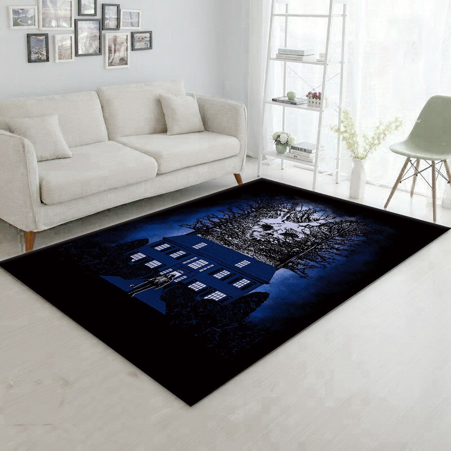 House Of Doom Area Rug, Gift for fans, Home US Decor - Indoor Outdoor Rugs