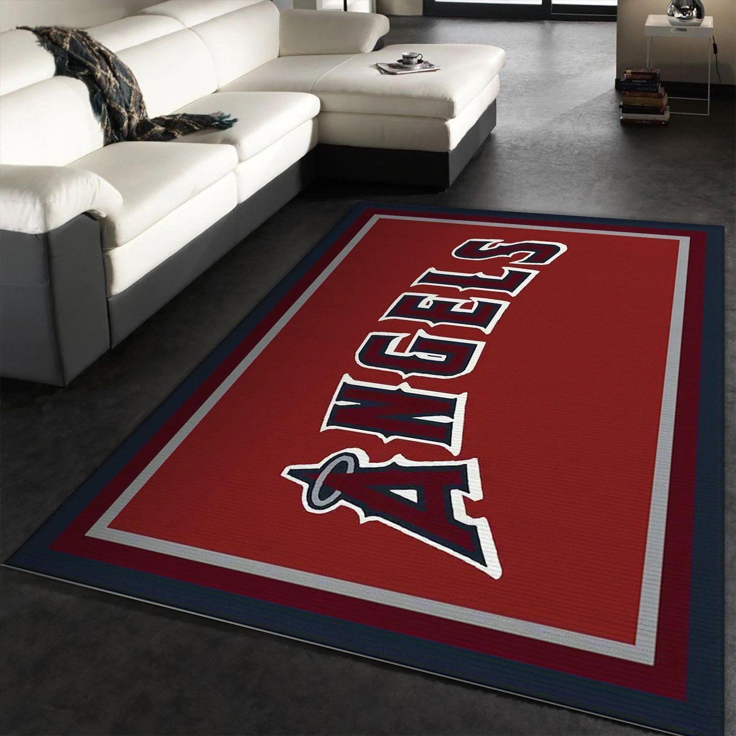 Los Angeles Angels Imperial Spirit Rug Area Rug For Christmas, Kitchen Rug, Home US Decor - Indoor Outdoor Rugs