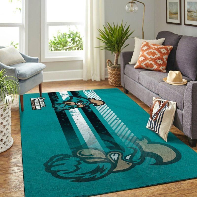 Coastal Carolina Chanticleers Ncaa Rug Room Carpet Sport Custom Area Floor Home Decor - Indoor Outdoor Rugs