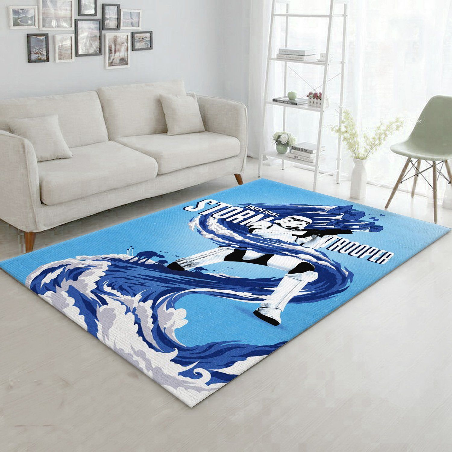 Stormtrooper Star Wars Movie Rug Star Wars Funky Explosions Home US Decor - Indoor Outdoor Rugs