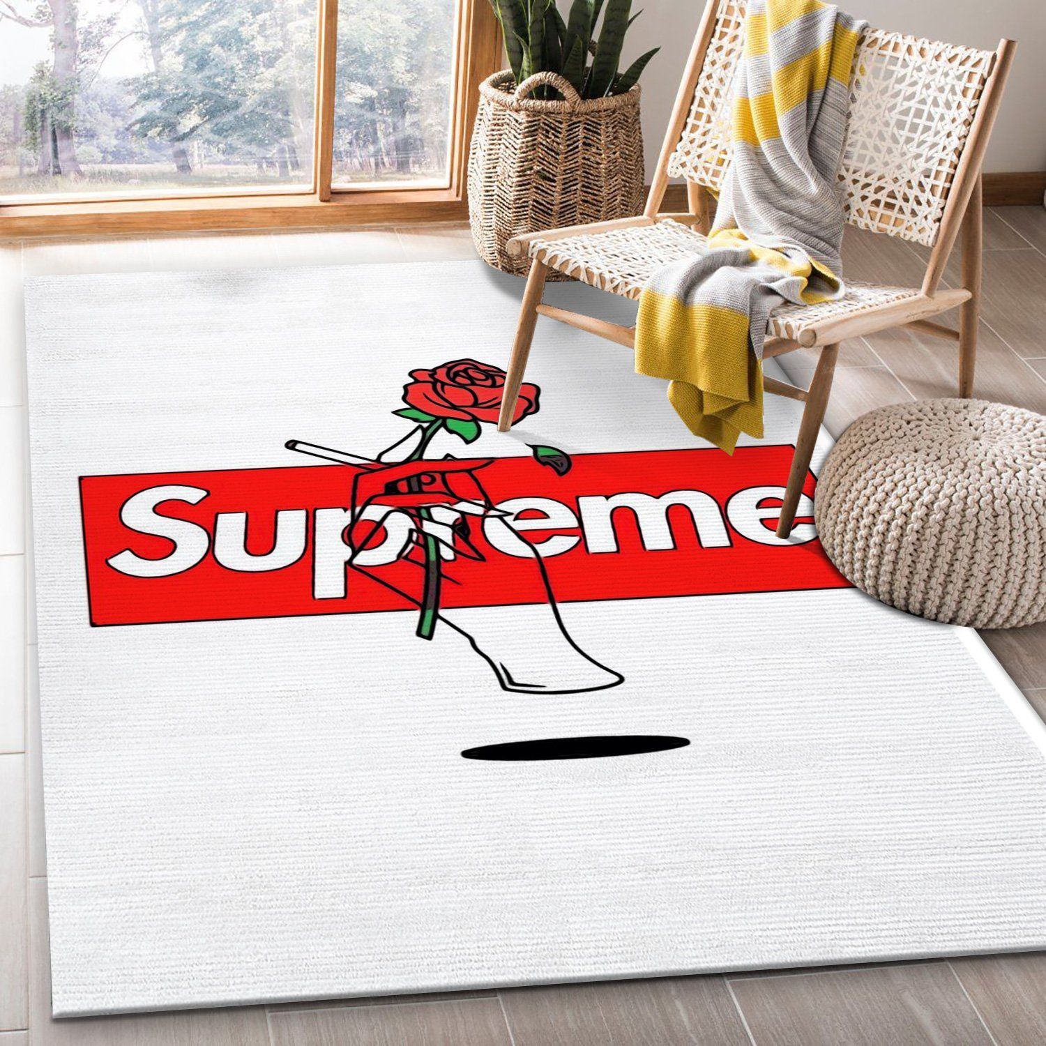 Supreme Area Rugs Living Room Rug Home Decor Floor Decor - Indoor Outdoor Rugs