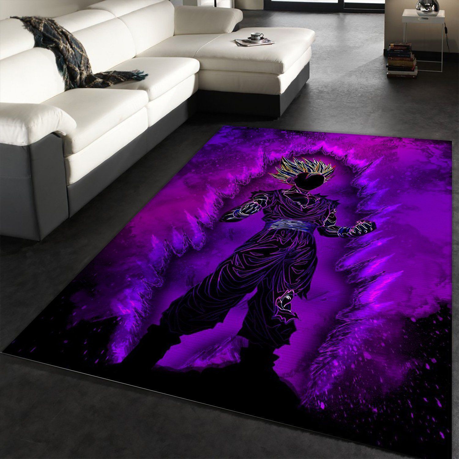 The Soul Of The Son Manga Hero Area Rug, Bedroom, Family Gift US Decor - Indoor Outdoor Rugs