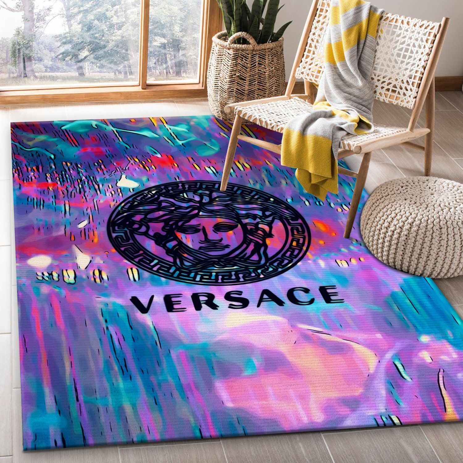 Versace Area Rugs Living Room Rug Home Decor Floor Decor - Indoor Outdoor Rugs