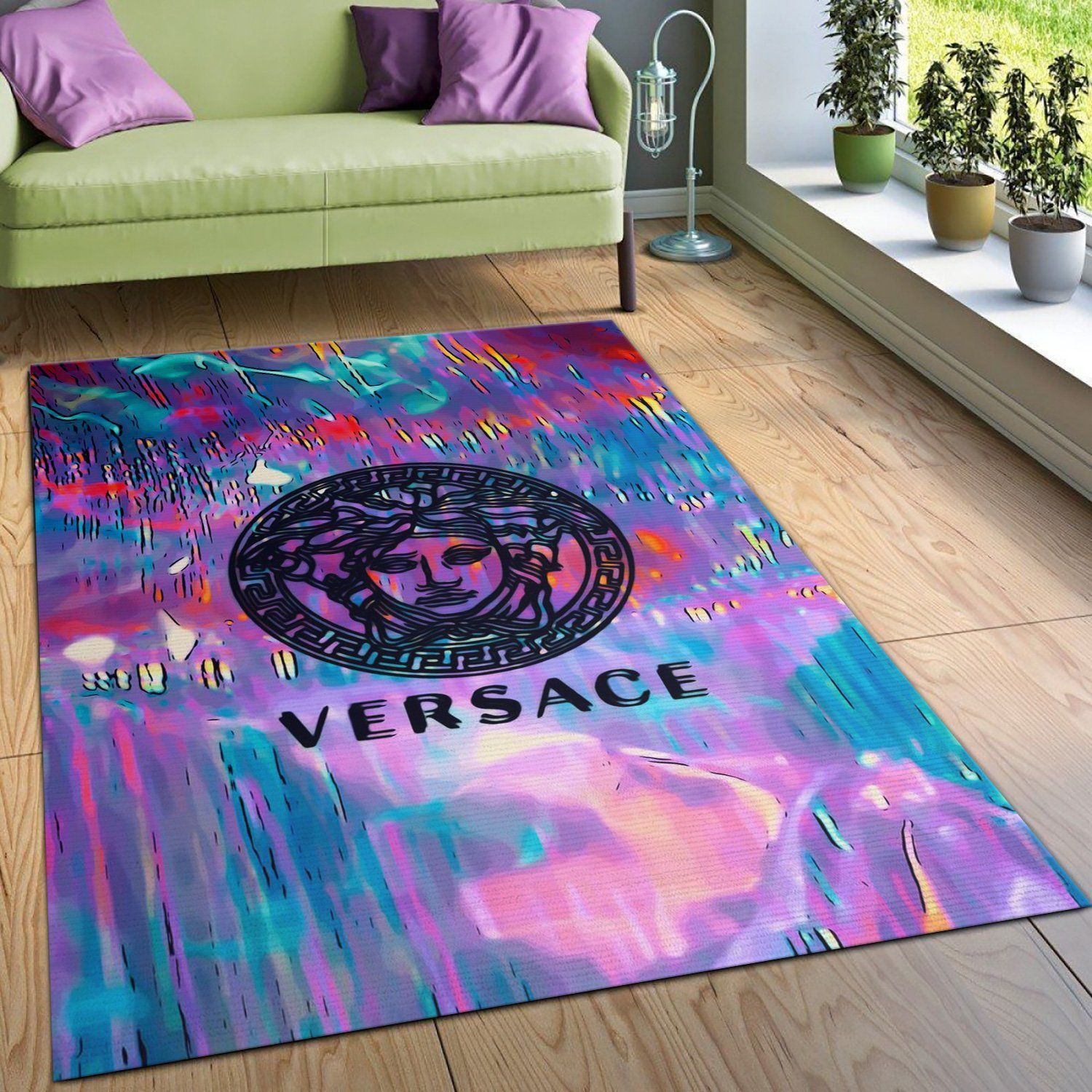 Versace Area Rugs Living Room Rug Home Decor Floor Decor - Indoor Outdoor Rugs