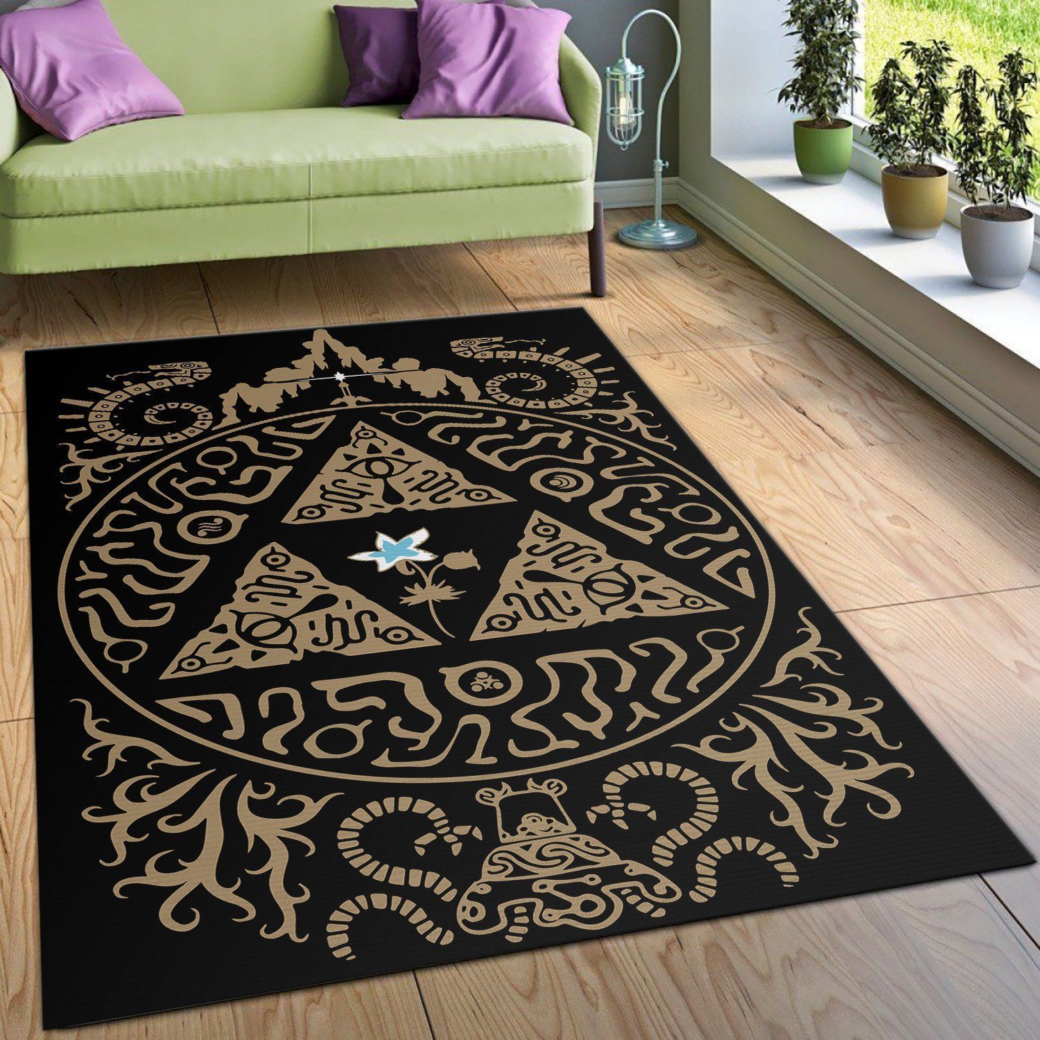 Legend Of Zelda Gaming Area Rugs Living Room Carpet Home Rug Floor Decor - Indoor Outdoor Rugs