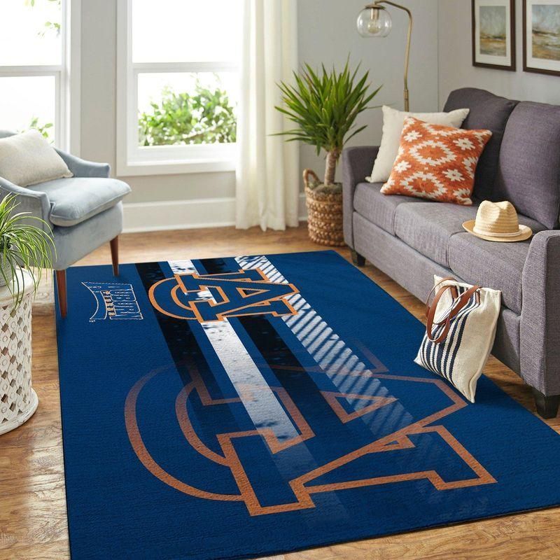 Auburn Tigers Ncaa Rug Room Carpet Sport Custom Area Floor Home Decor - Indoor Outdoor Rugs