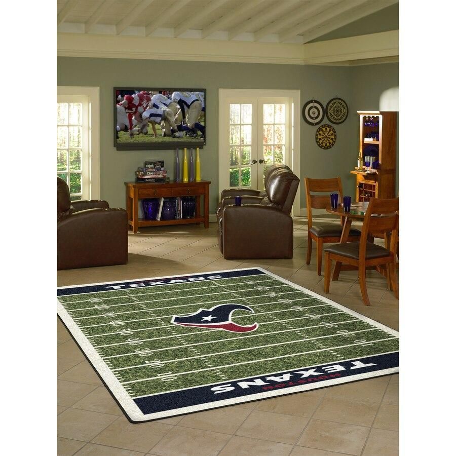 Houston Texans Nfl Homefield Nice Gift Home Decor Rectangle Area Rug - Indoor Outdoor Rugs