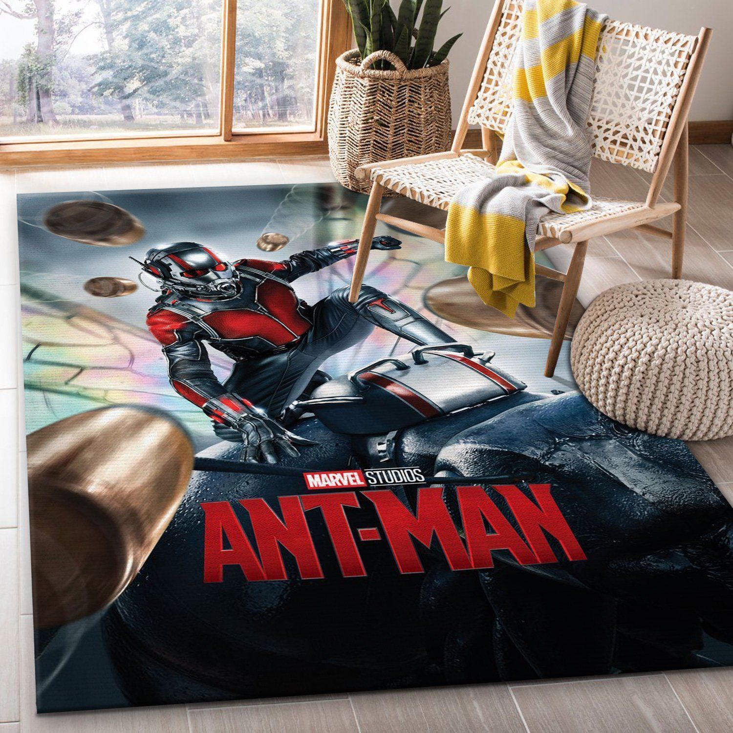 Ant Man Movie Area Rug For Christmas, Living room and bedroom Rug, Home US Decor - Indoor Outdoor Rugs