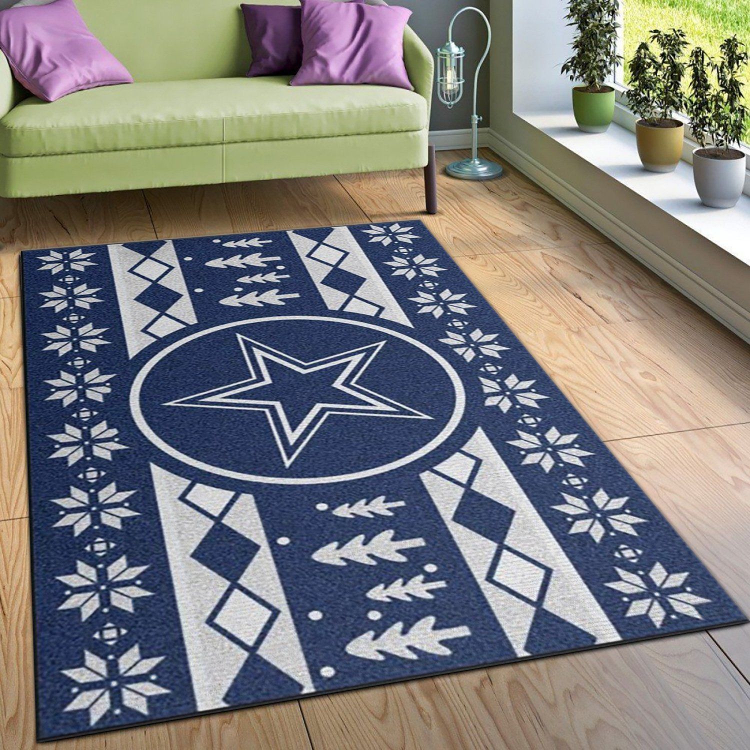 Dallas Cowboys Nfl Area Rug Carpet, Living Room Rug, Family Gift US Decor - Indoor Outdoor Rugs