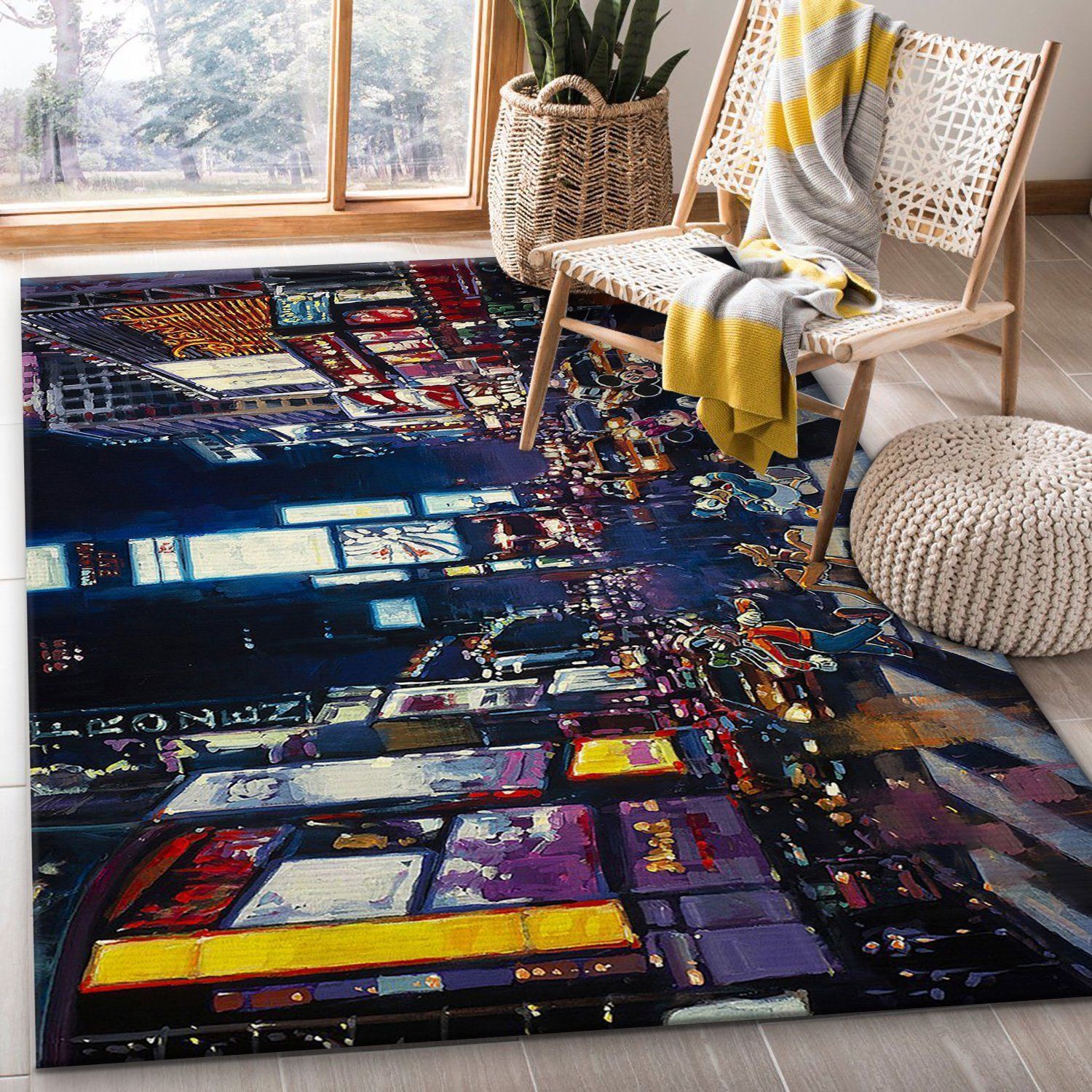 Brightlightsofmanhattan Noel Gift Rug Living Room Rug Home Decor - Indoor Outdoor Rugs