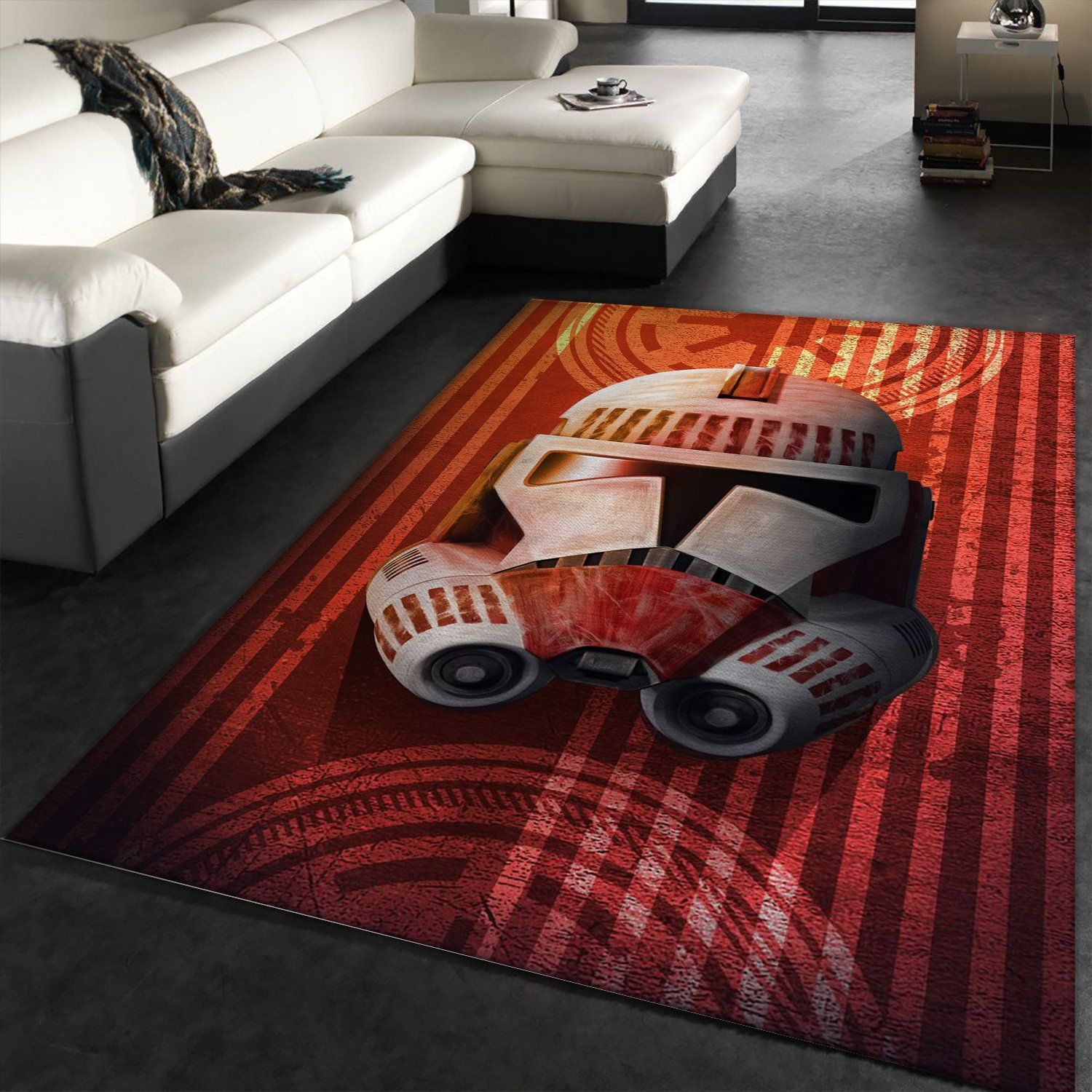 Commander Thire Star War Rug, Living Room Rug, US Gift Decor - Indoor Outdoor Rugs