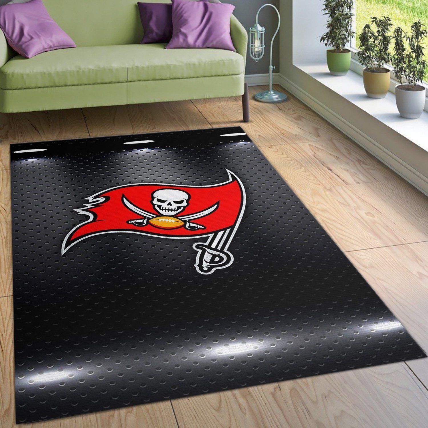 Tampa Bay Buccaneers Nfl Area Rug For Gift Living Room Rug Home Decor Floor Decor - Indoor Outdoor Rugs