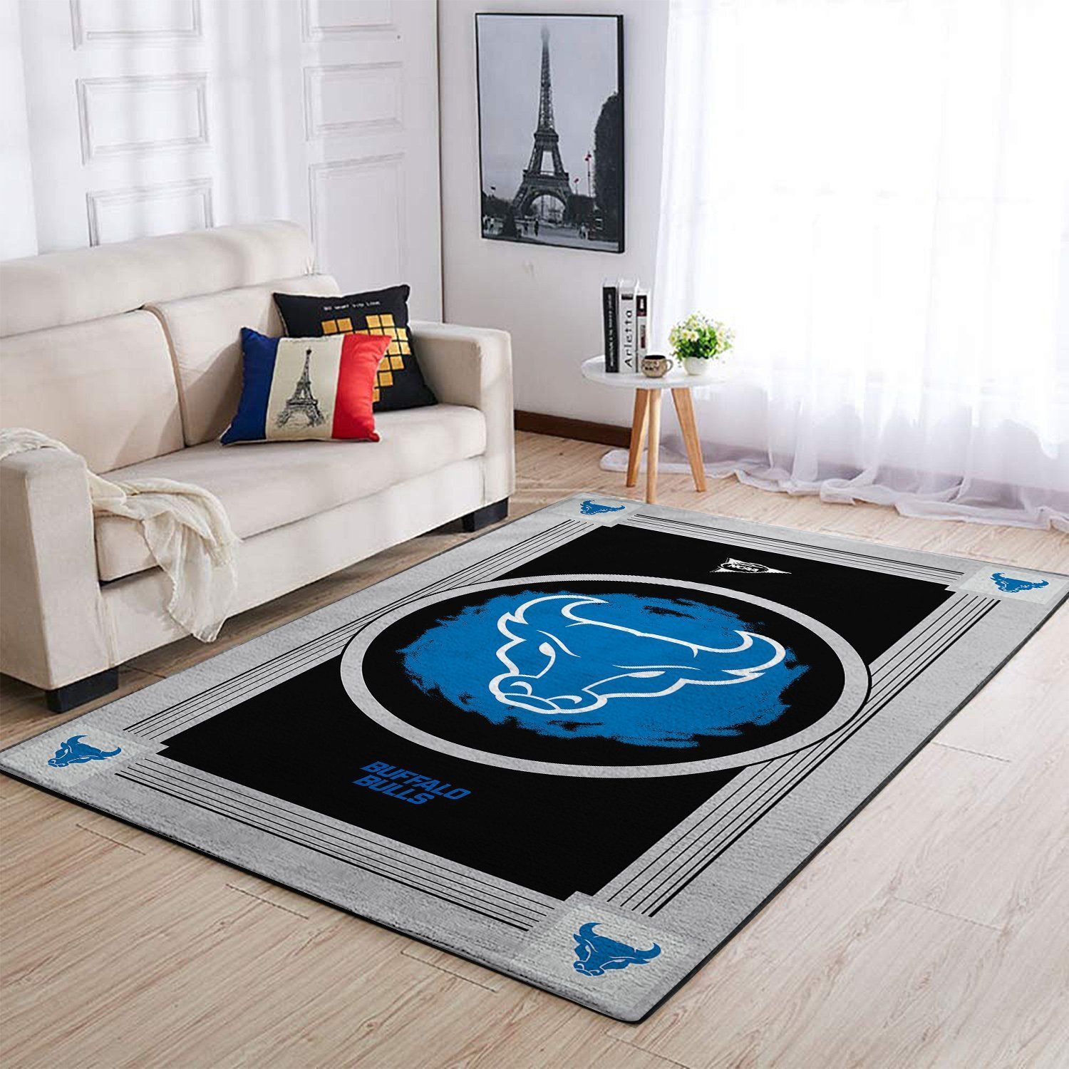 Buffalo Bulls Ncaa Team Logo Nice Gift Home Decor Rectangle Area Rug - Indoor Outdoor Rugs