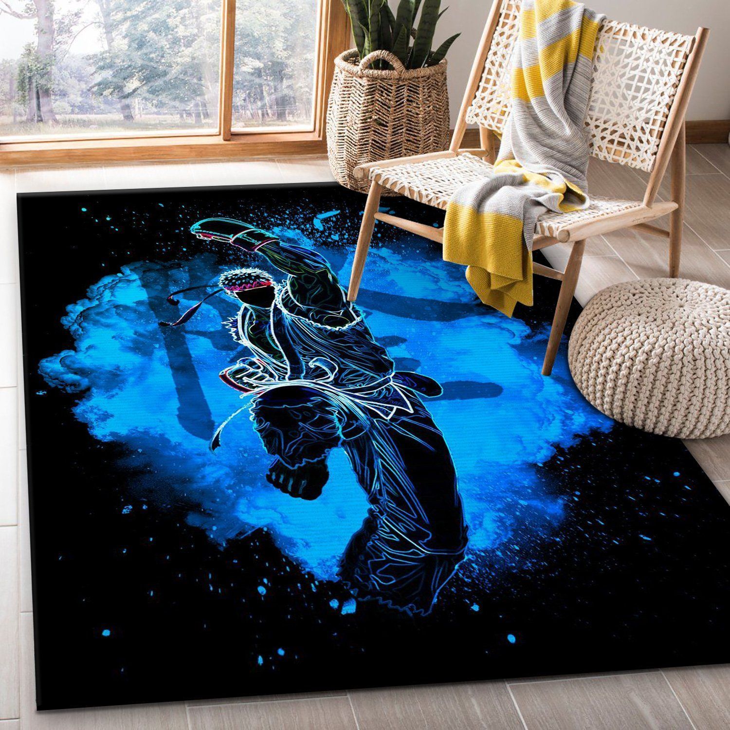 Soul Of The Uppercut Area Rug Carpet, Living Room Rug, Family Gift US Decor - Indoor Outdoor Rugs