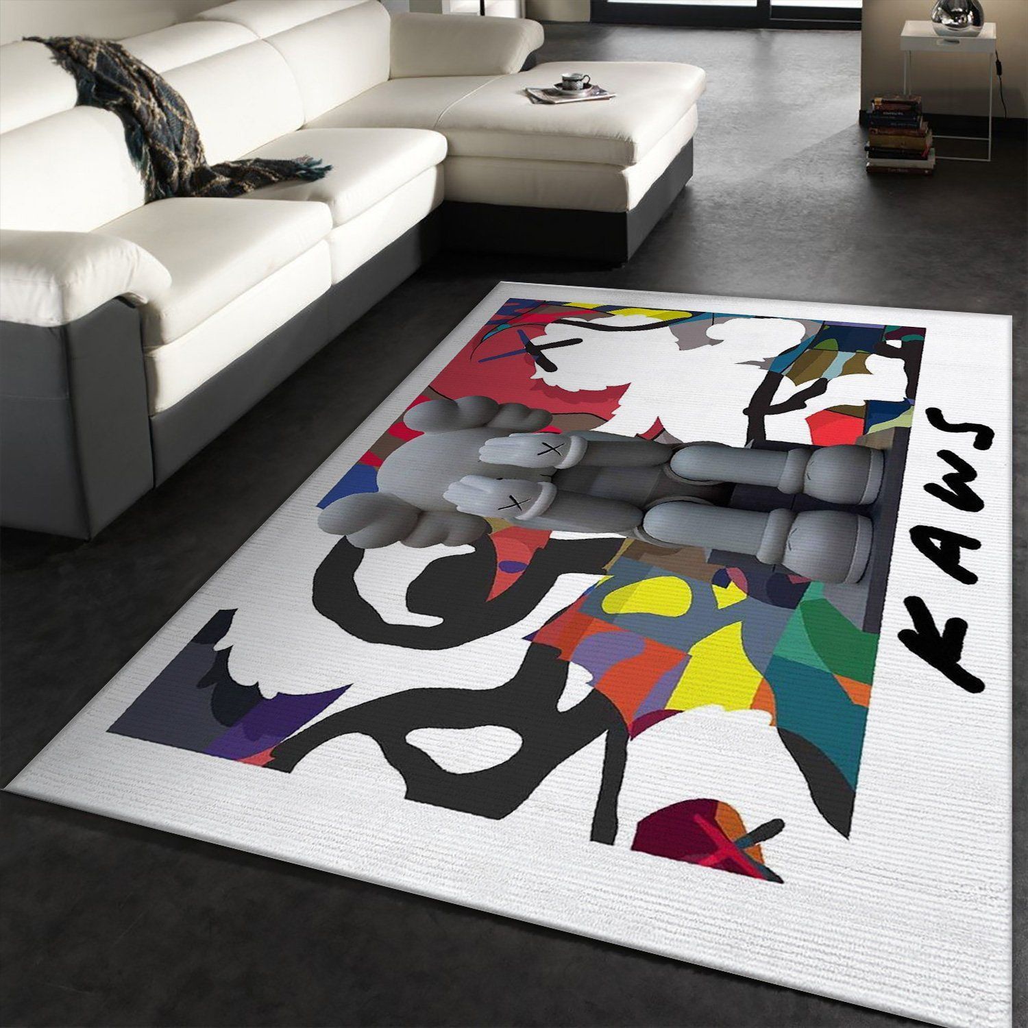 Kaws Rug Fashion Brand Rug Christmas Gift US Decor - Indoor Outdoor Rugs