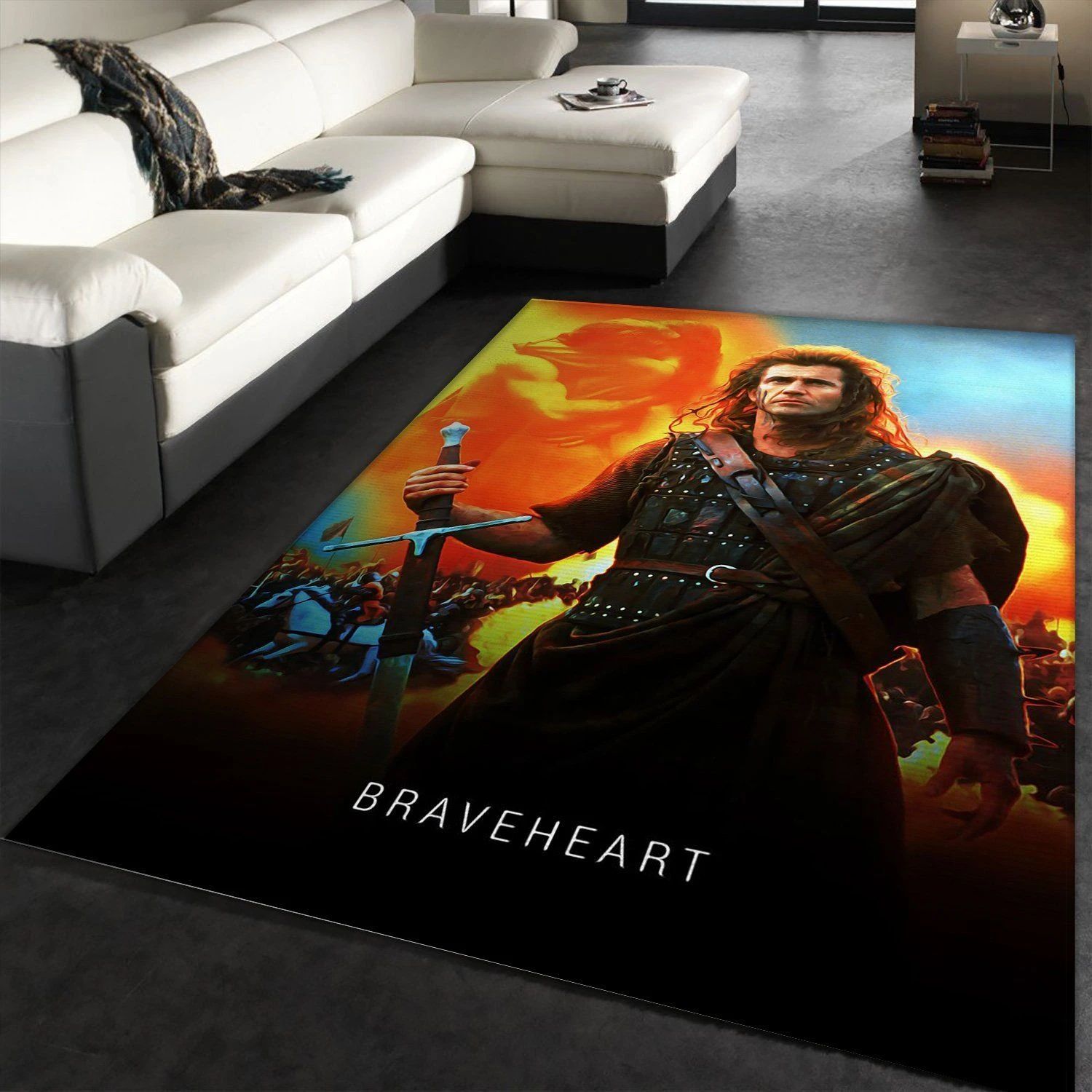 Braveheart 1995 Area Rug Movie Rug Home Decor Floor Decor - Indoor Outdoor Rugs