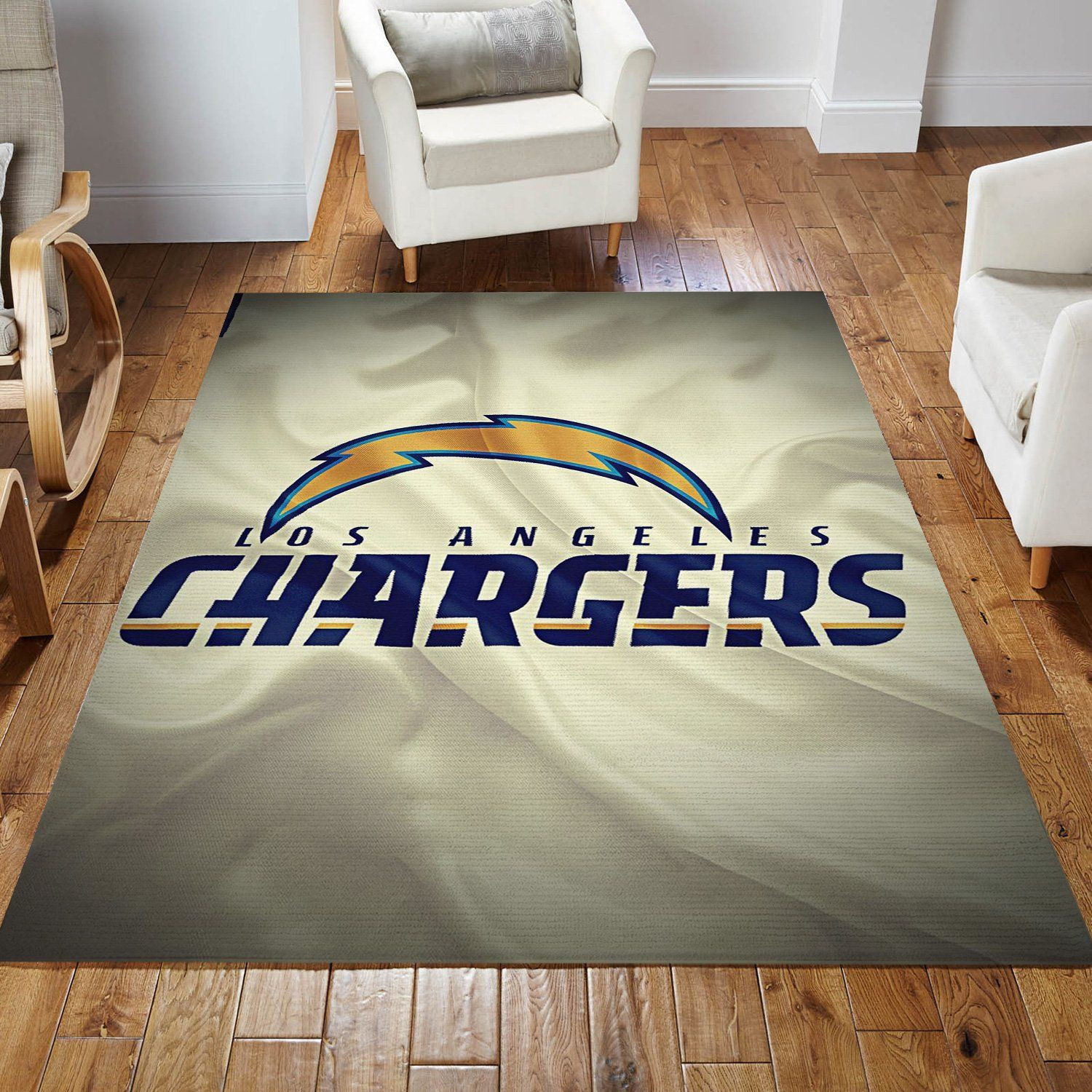 Los Angeles Chargers Ameri Nfl Area Rug Living Room Rug Home US Decor - Indoor Outdoor Rugs