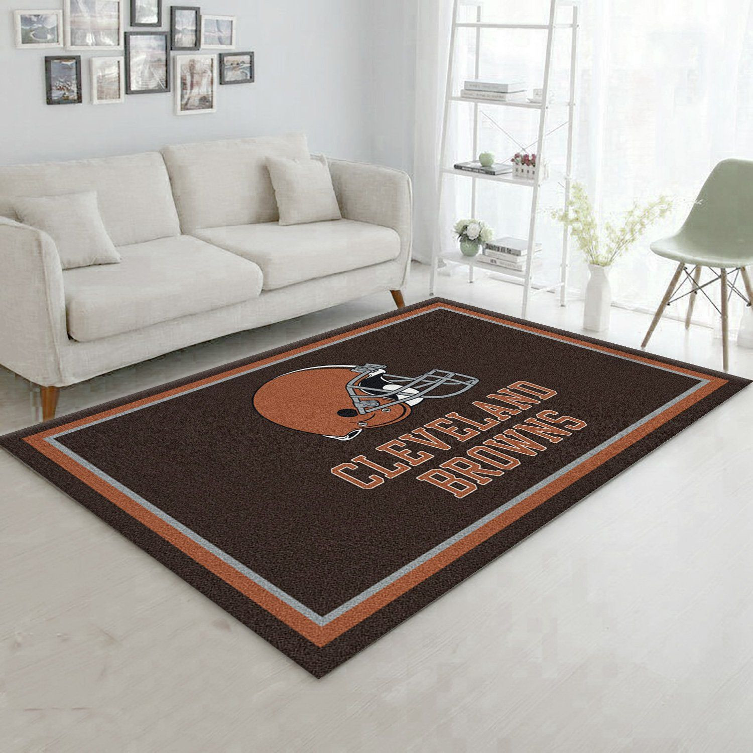 Nfl Spirit Cleveland Browns Area Rug For Christmas, Living Room Rug, Christmas Gift US Decor - Indoor Outdoor Rugs