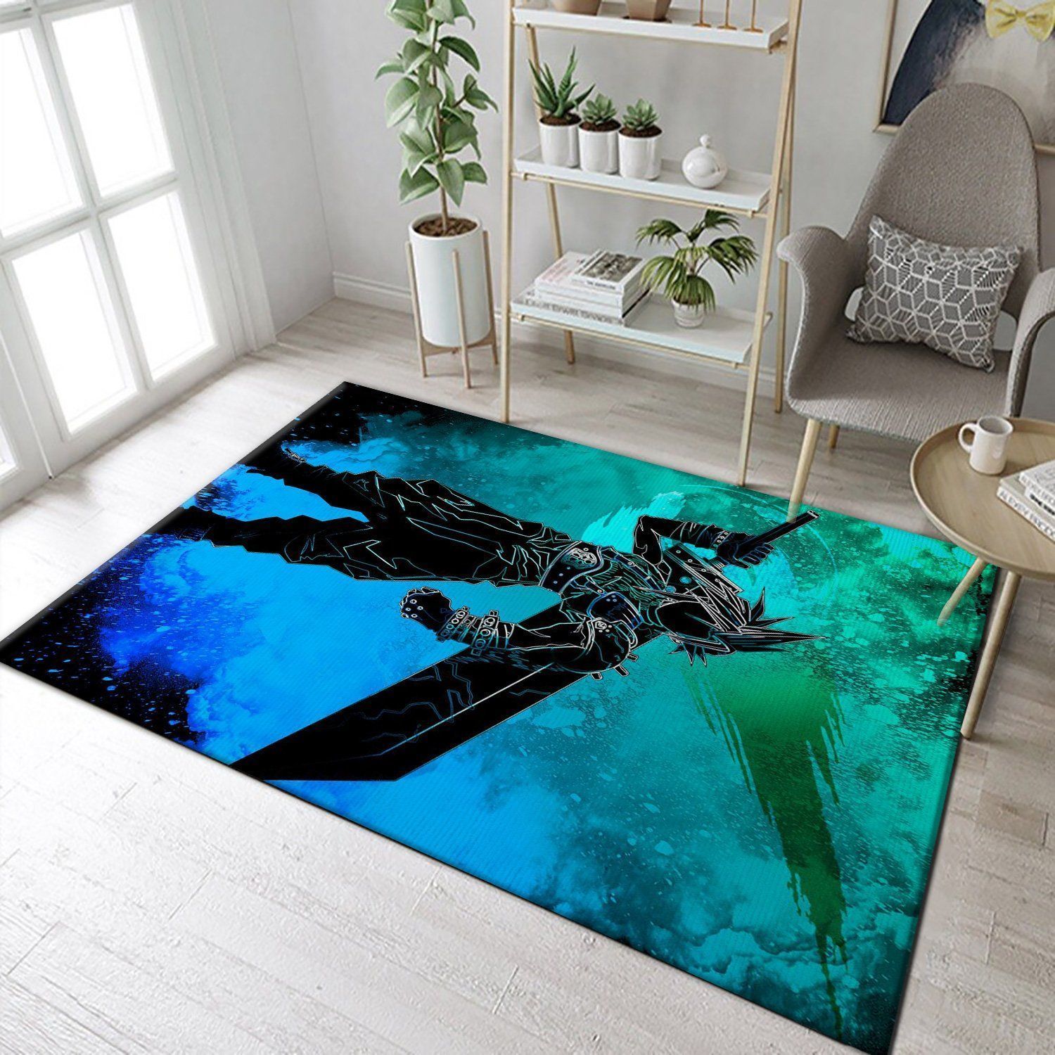 The Soul Of Nibelheim Area Rug, Gift for fans, Home Decor Floor Decor - Indoor Outdoor Rugs