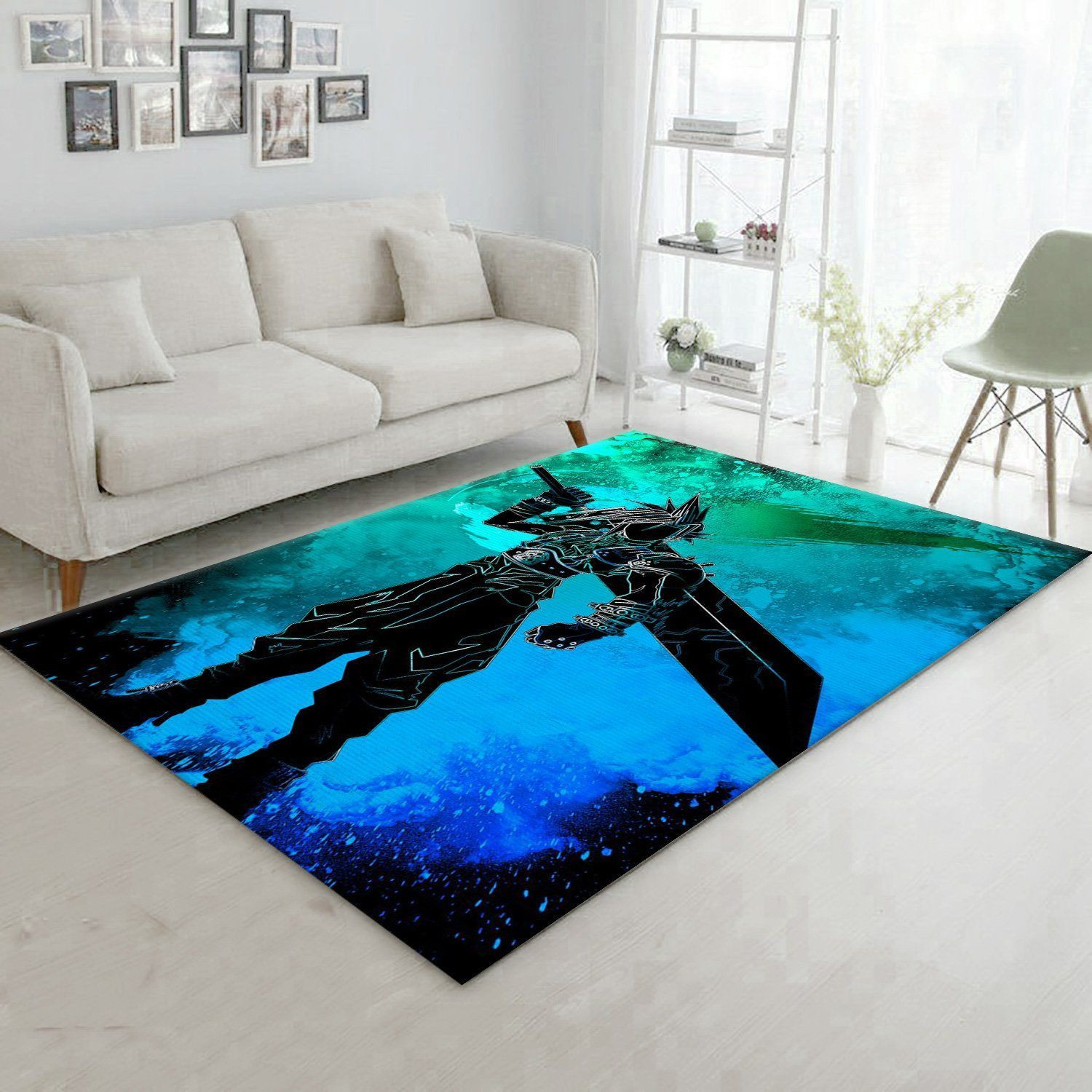 The Soul Of Nibelheim Area Rug, Gift for fans, Home Decor Floor Decor - Indoor Outdoor Rugs