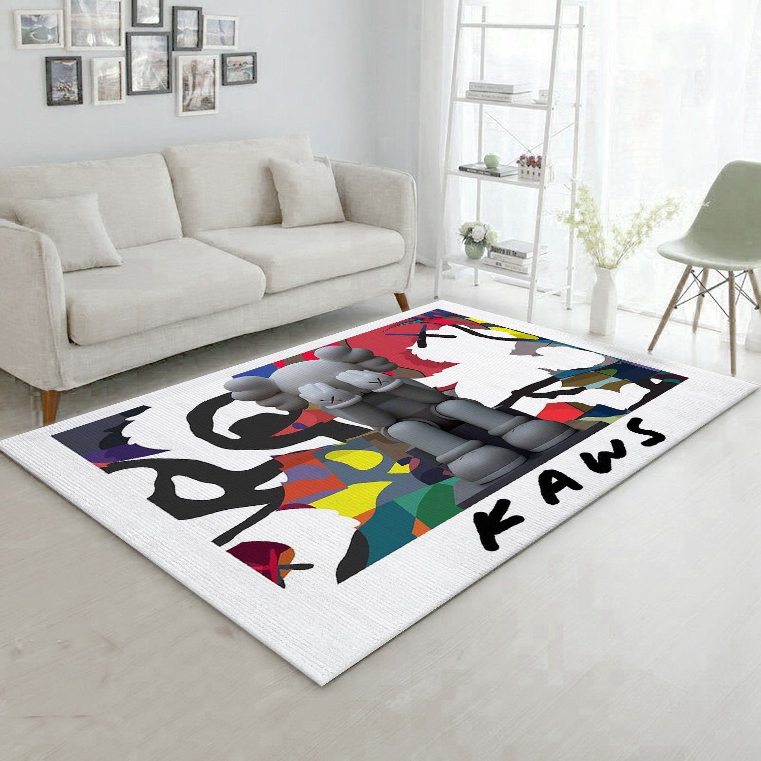 Kaws Rug Fashion Brand Rug Christmas Gift US Decor - Indoor Outdoor Rugs