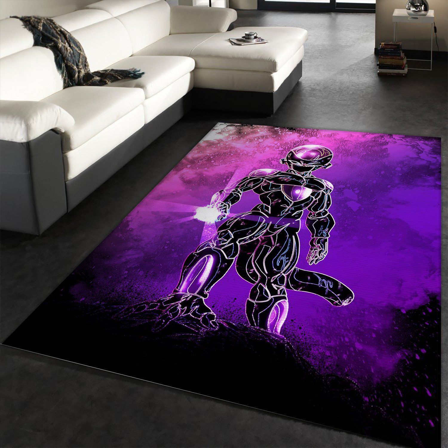 Death Beam Soul Manga Hero Area Rug, Bedroom, Home US Decor - Indoor Outdoor Rugs