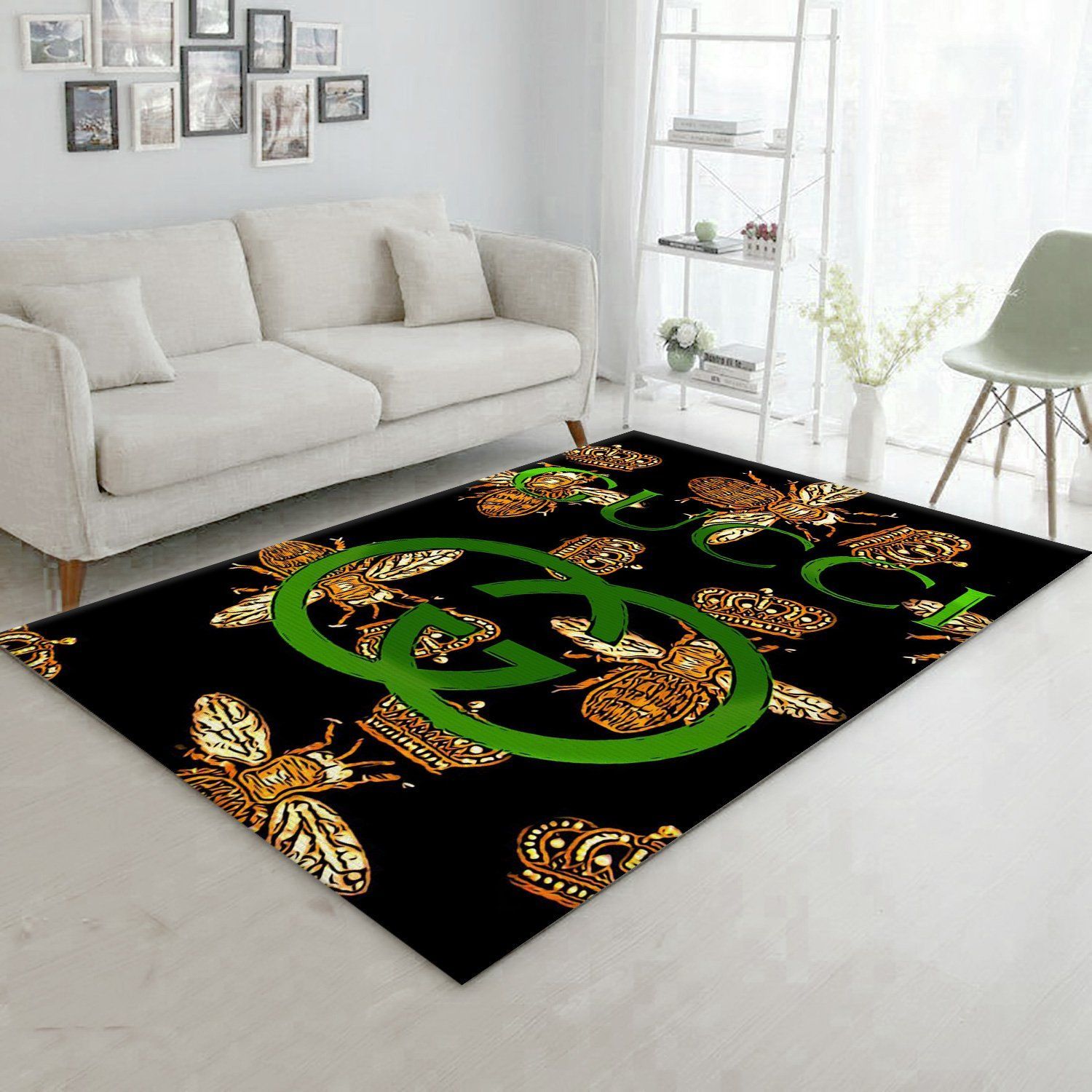 Gucci Rug Fashion Brand Rug Home Decor Floor Decor - Indoor Outdoor Rugs