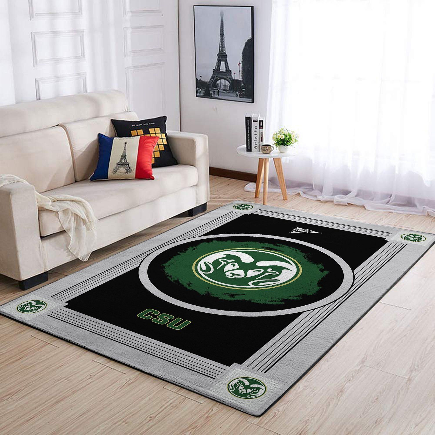 Colorado State Rams Ncaa Team Logo Nice Gift Home Decor Rectangle Area Rug - Indoor Outdoor Rugs