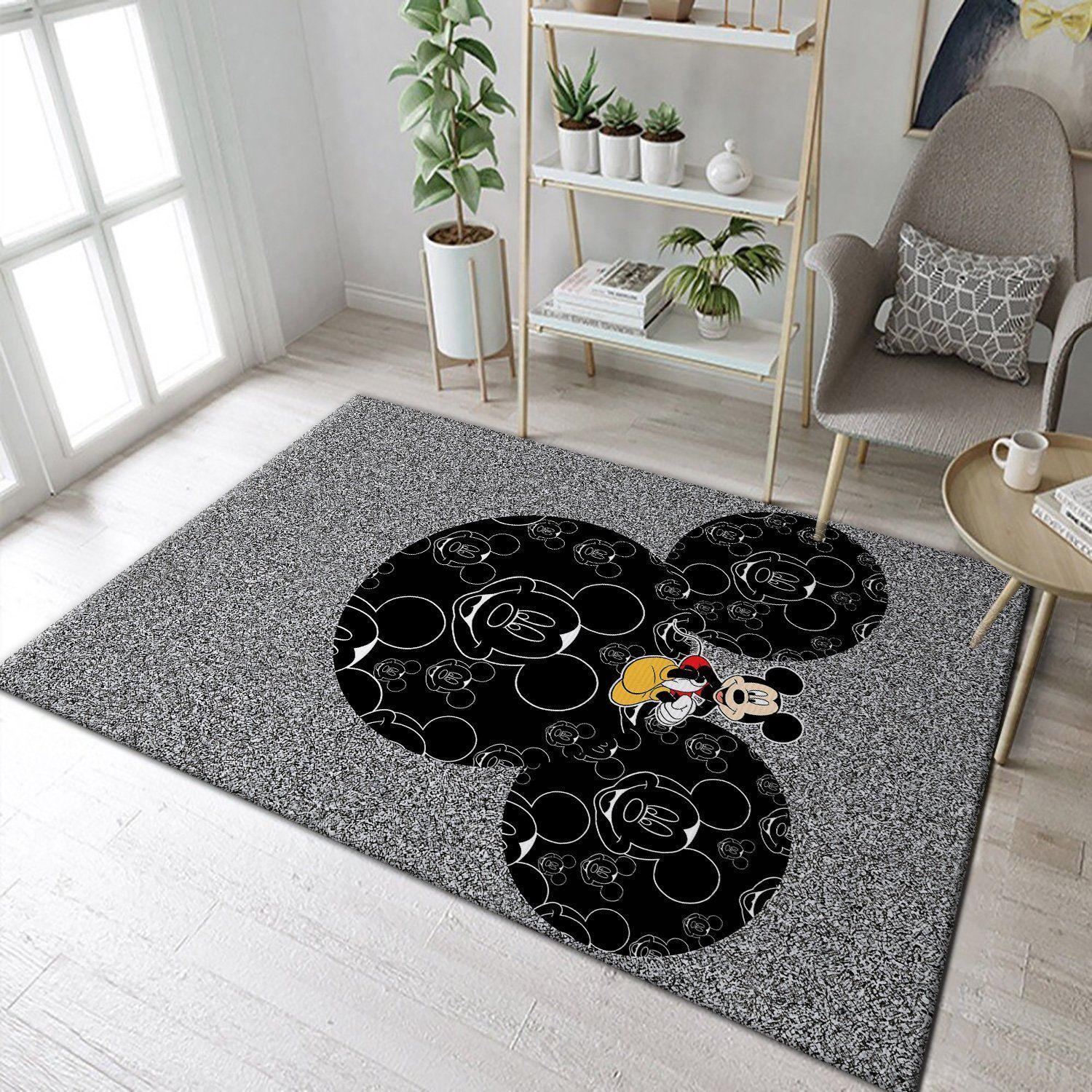 Mickey Mouse Area Rug Christmas Gift Disney Carpet B0609203 Floor Decor The US Decor - Indoor Outdoor Rugs