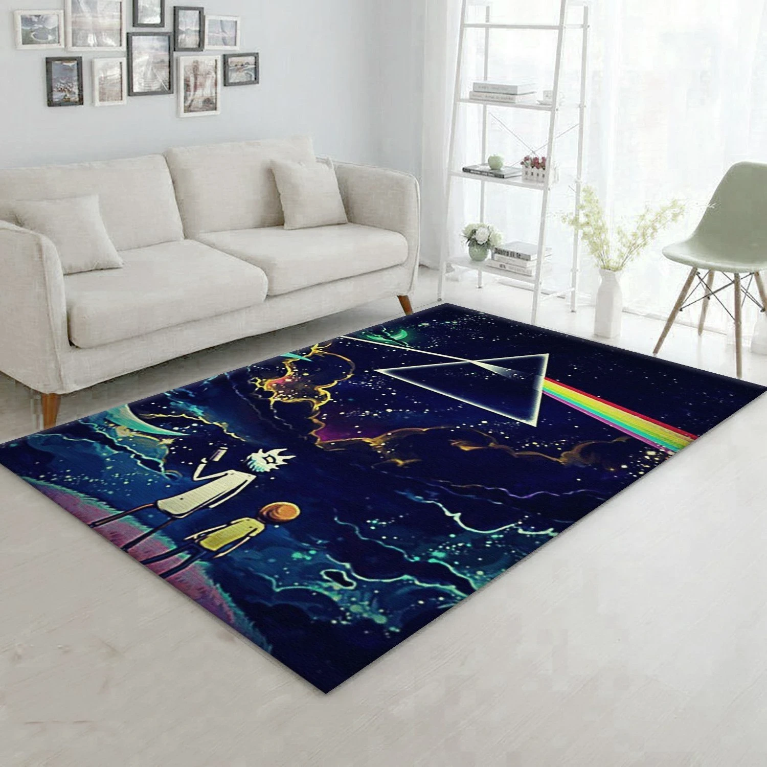 Rick And Morty Noel Gift Rug Bedroom Rug Home Decor Floor Decor - Indoor Outdoor Rugs