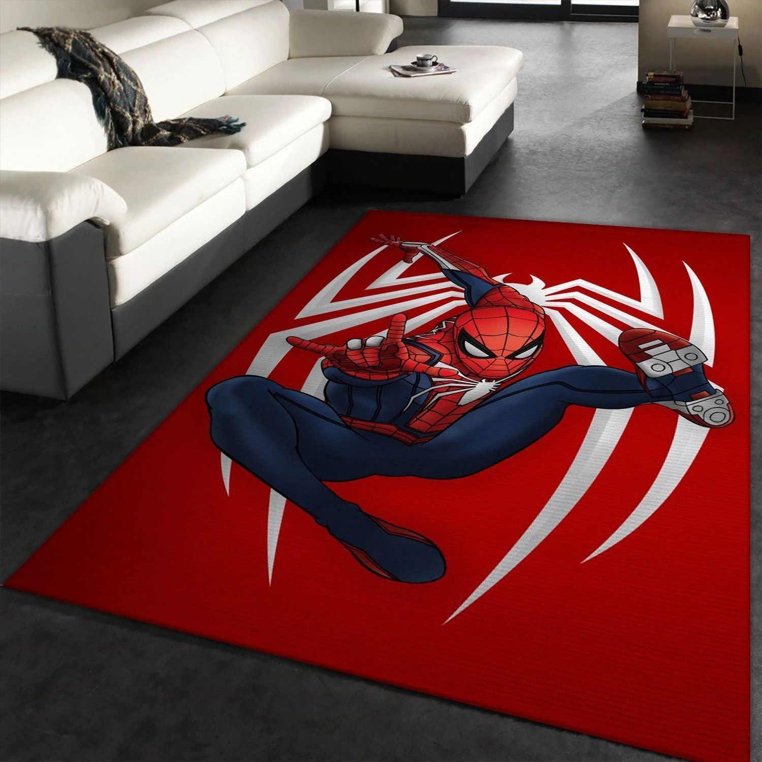 Spider Man Marvel SuperHero Movies Area Rugs Living Room Carpet Floor Decor The US Decor - Indoor Outdoor Rugs