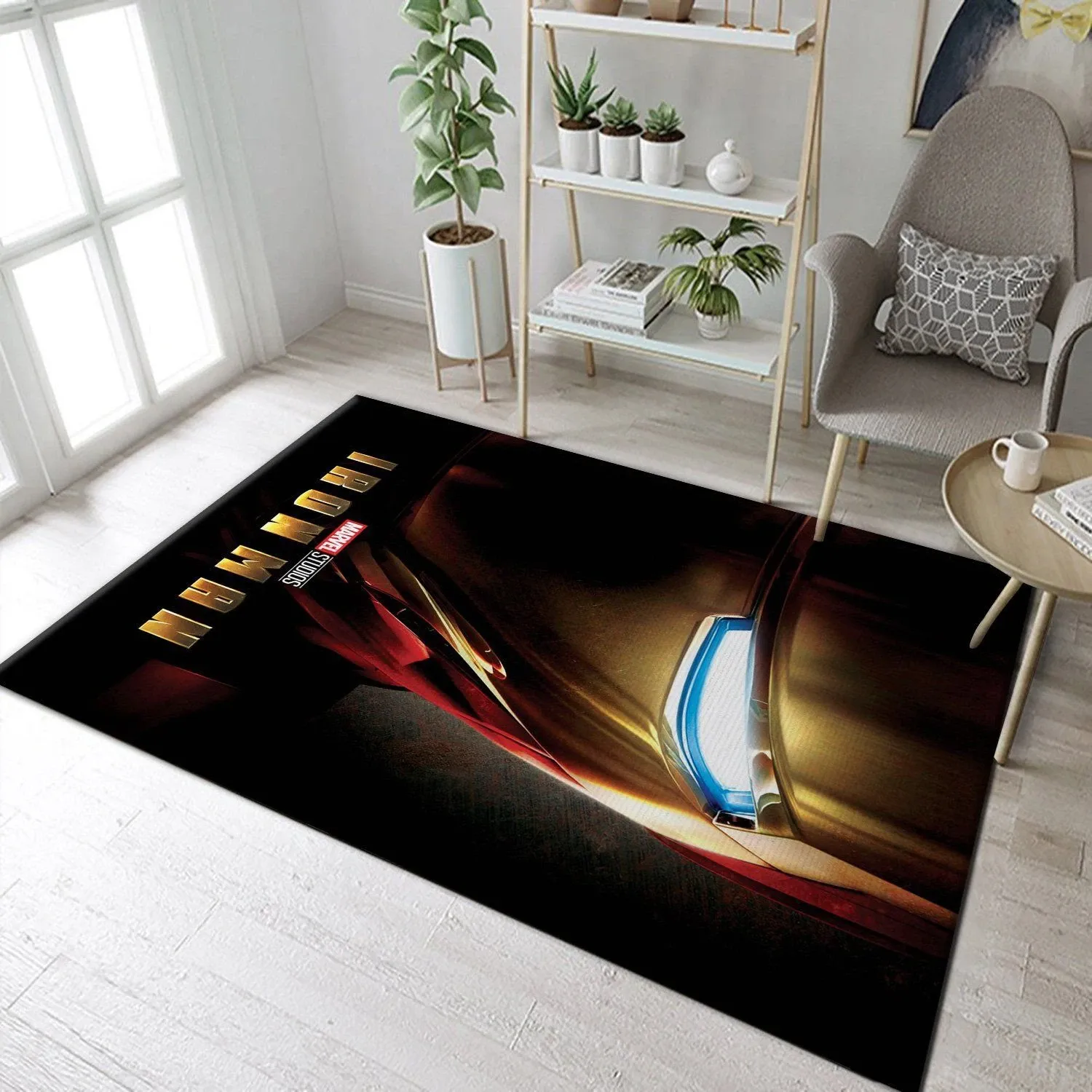 Iron Man Movie Area Rug For Christmas, Living Room Rug, US Gift Decor - Indoor Outdoor Rugs