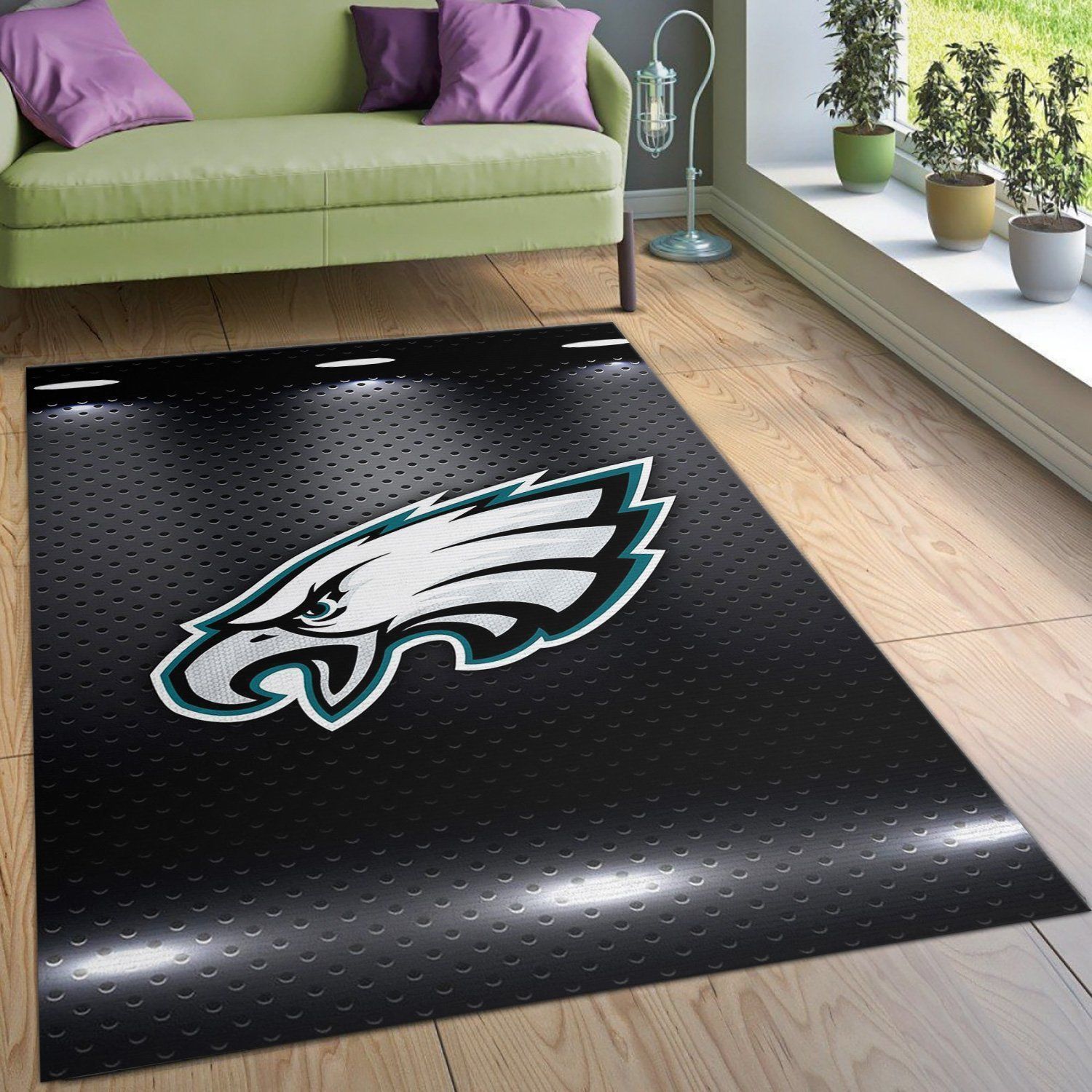 Philadelphia Eagles Nfl Area Rug For Gift Living Room Rug Home Decor Floor Decor - Indoor Outdoor Rugs