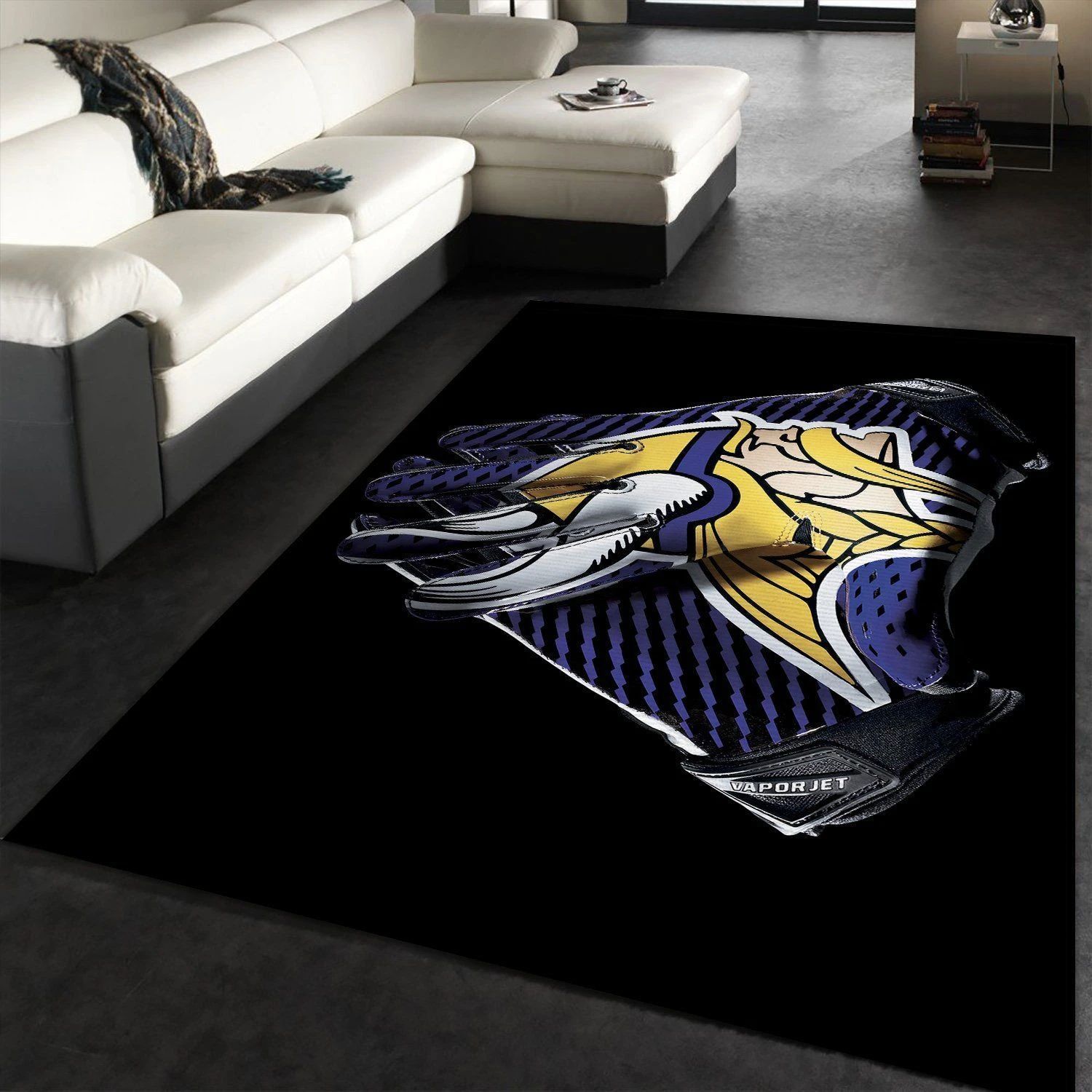 S Hd Minnesota Vikings Rug Area Rug Floor Decor - Indoor Outdoor Rugs