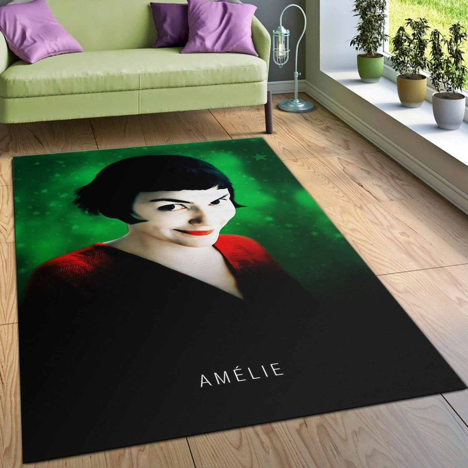 Amelie Rug Art Painting Movie Rugs Home US Decor - Indoor Outdoor Rugs